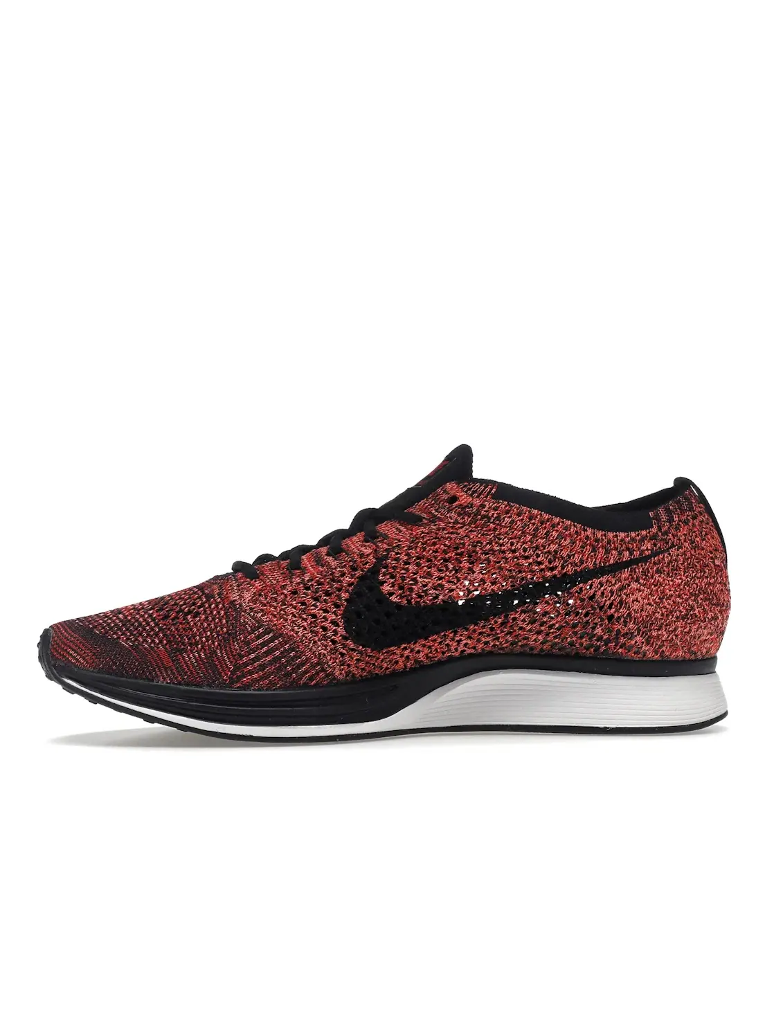 Мужские кроссовки Lifestyle Nike Flyknit Racer — изображение 3 из 4, красный/черный-яркий