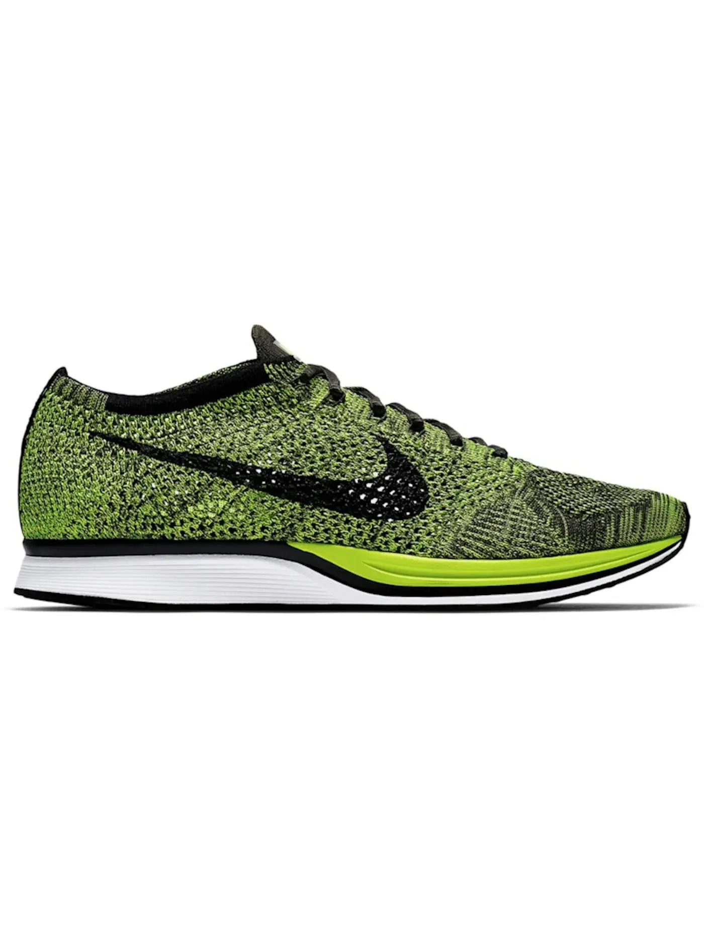 Мужские кроссовки беговые Nike Flyknit Racer Nike — изображение 1 из 1, черный