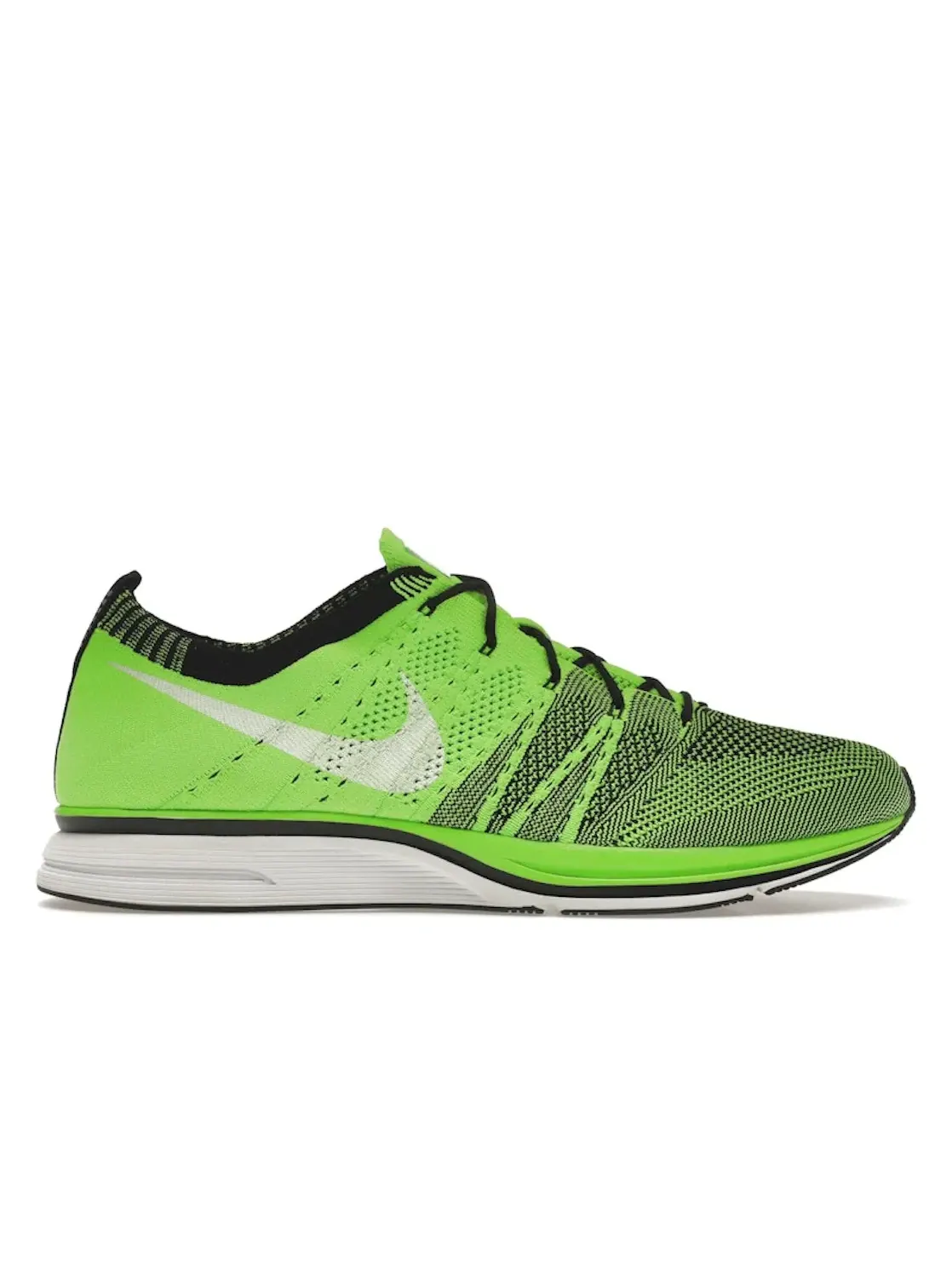 Мужские кроссовки Lifestyle Nike Flyknit Trainer — изображение 1 из 4, зеленый-черный-белый