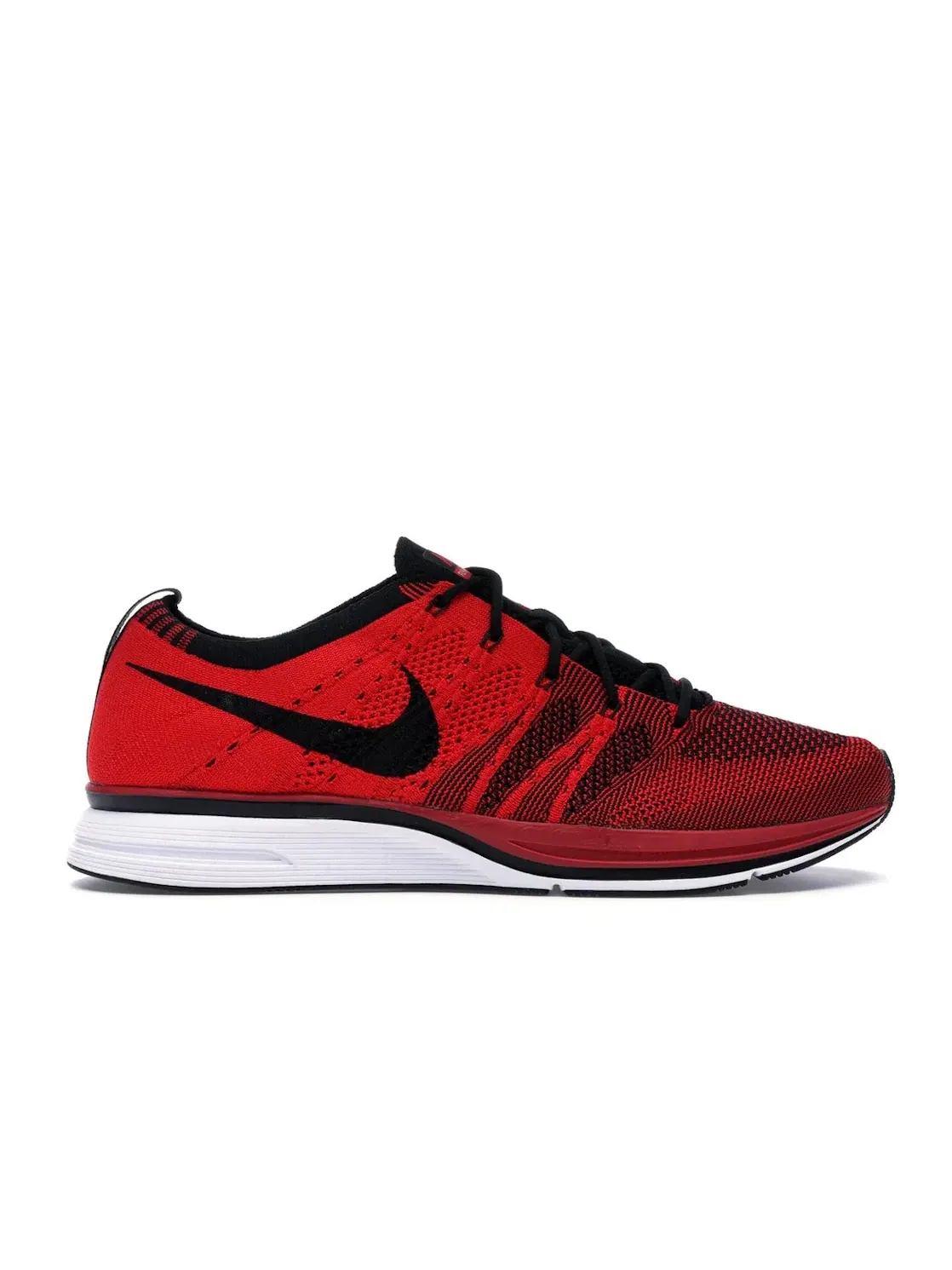 Мужские кроссовки с дышащим верхом Nike Flyknit Trainer Nike — изображение 1 из 4, красный/черный-белый