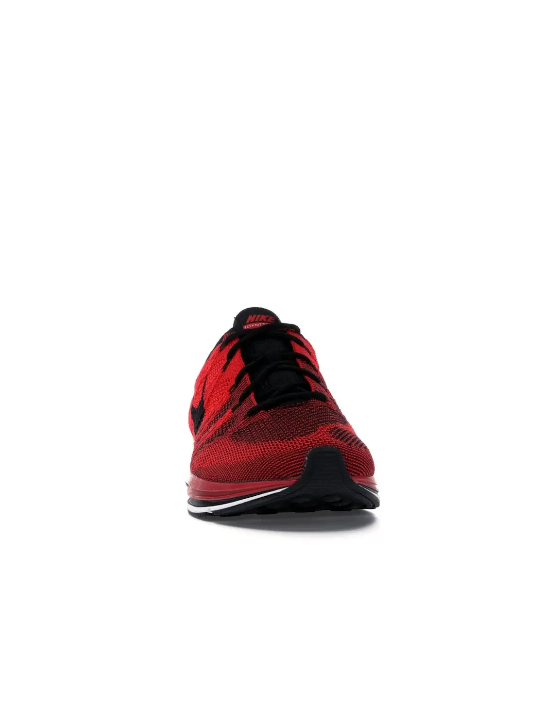 Мужские кроссовки с дышащим верхом Nike Flyknit Trainer Nike — изображение 2 из 4, красный/черный-белый