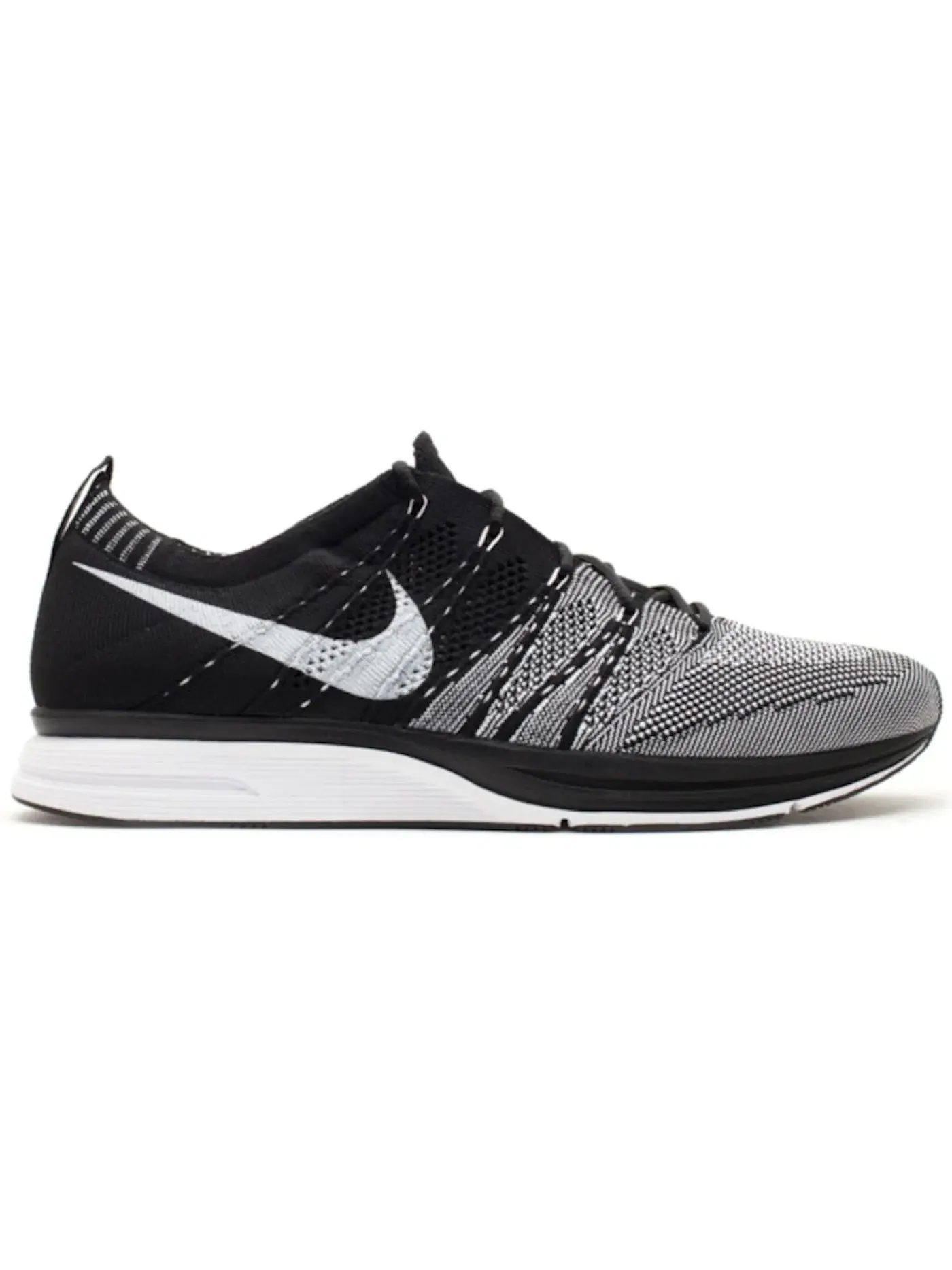 Мужские кроссовки с технологией Flyknit Nike Flyknit Trainer+ — изображение 1 из 1, черный/белый