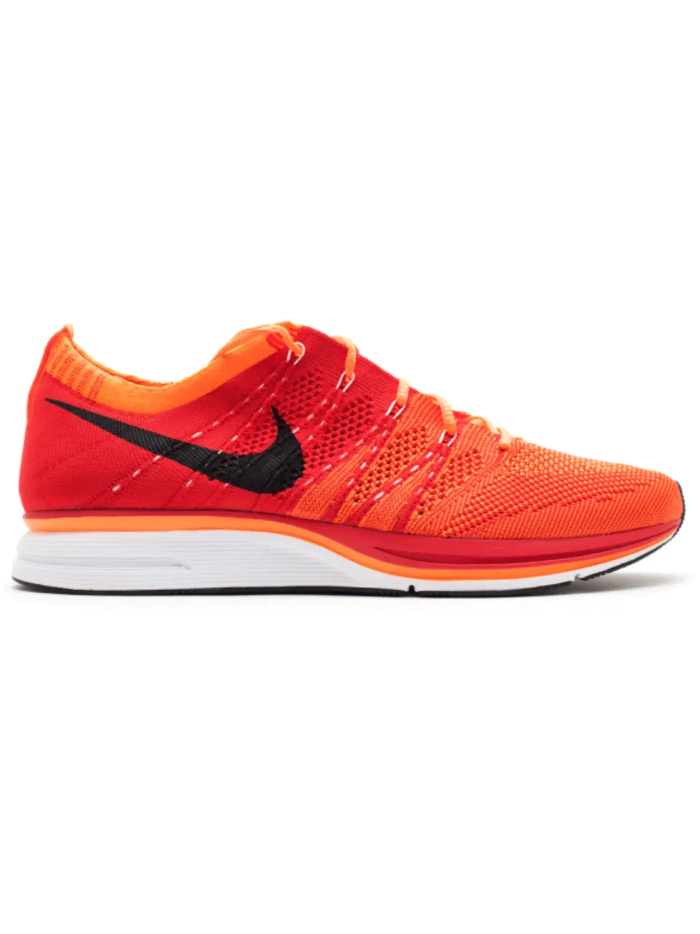 Мужские кроссовки с вязаным верхом Nike Flyknit Trainer Nike — изображение 1 из 1, красный/белый-оранжевый