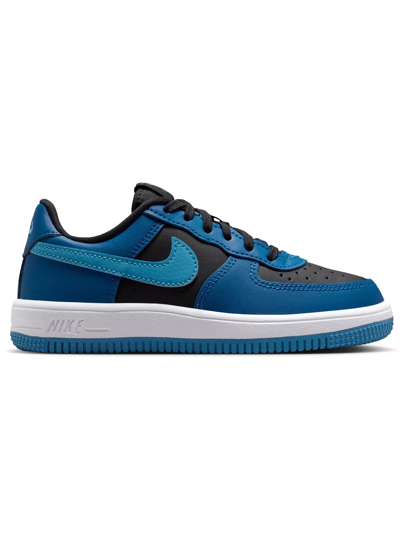 Детские кроссовки Lifestyle Nike Force 1 Low — изображение 1 из 1, черный/синий/белый/синий