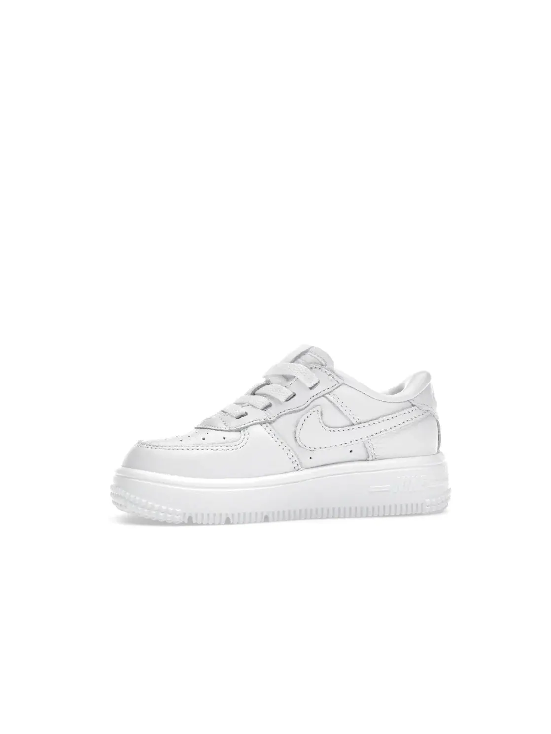 Детские кроссовки для мальчиков с липучками Nike Force 1 Low EasyOn — изображение 3 из 4, белый/белый//белый