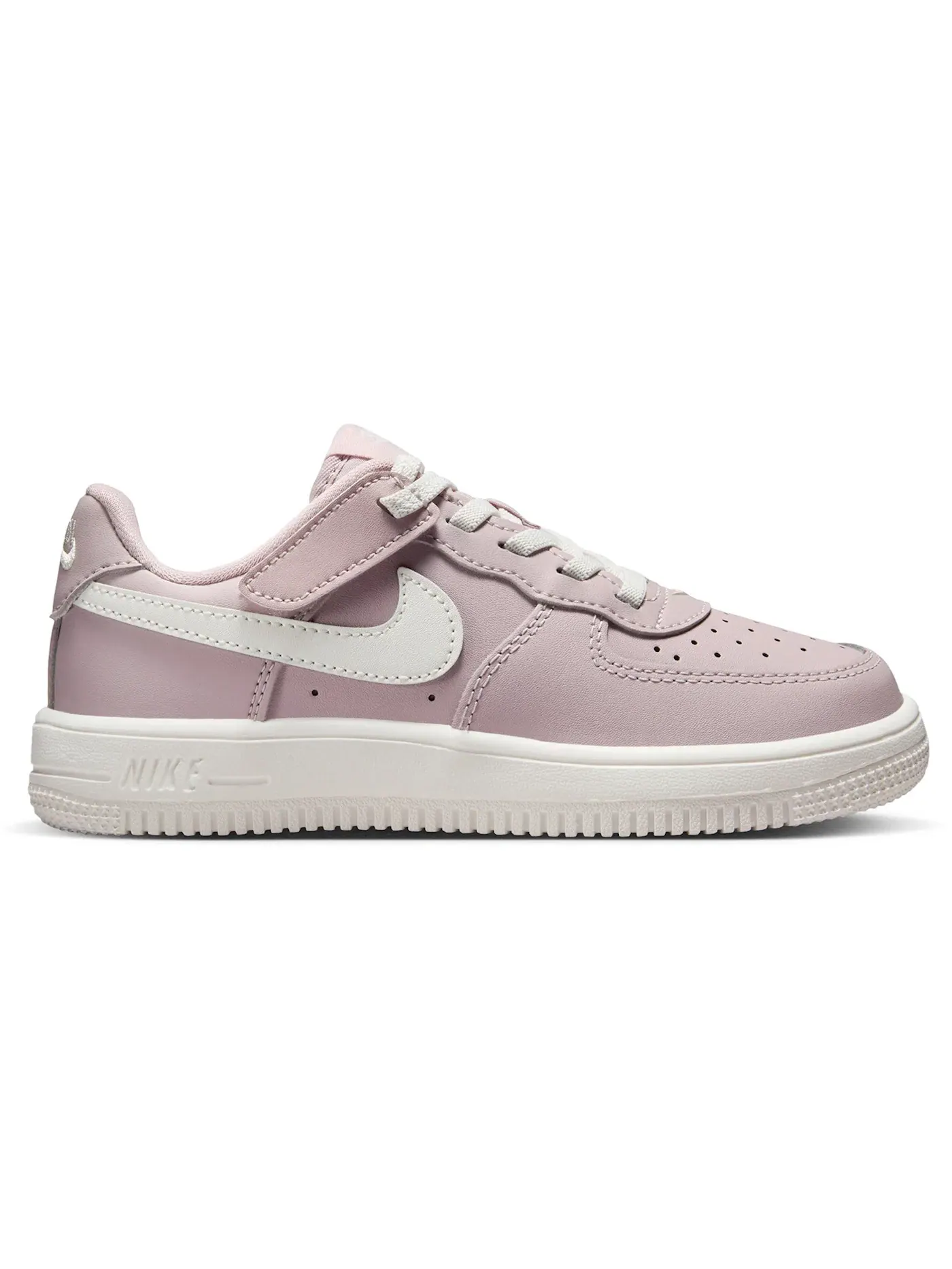 Детские кроссовки с липучками Nike Force 1 Low EasyOn Nike — изображение 1 из 1, розовый