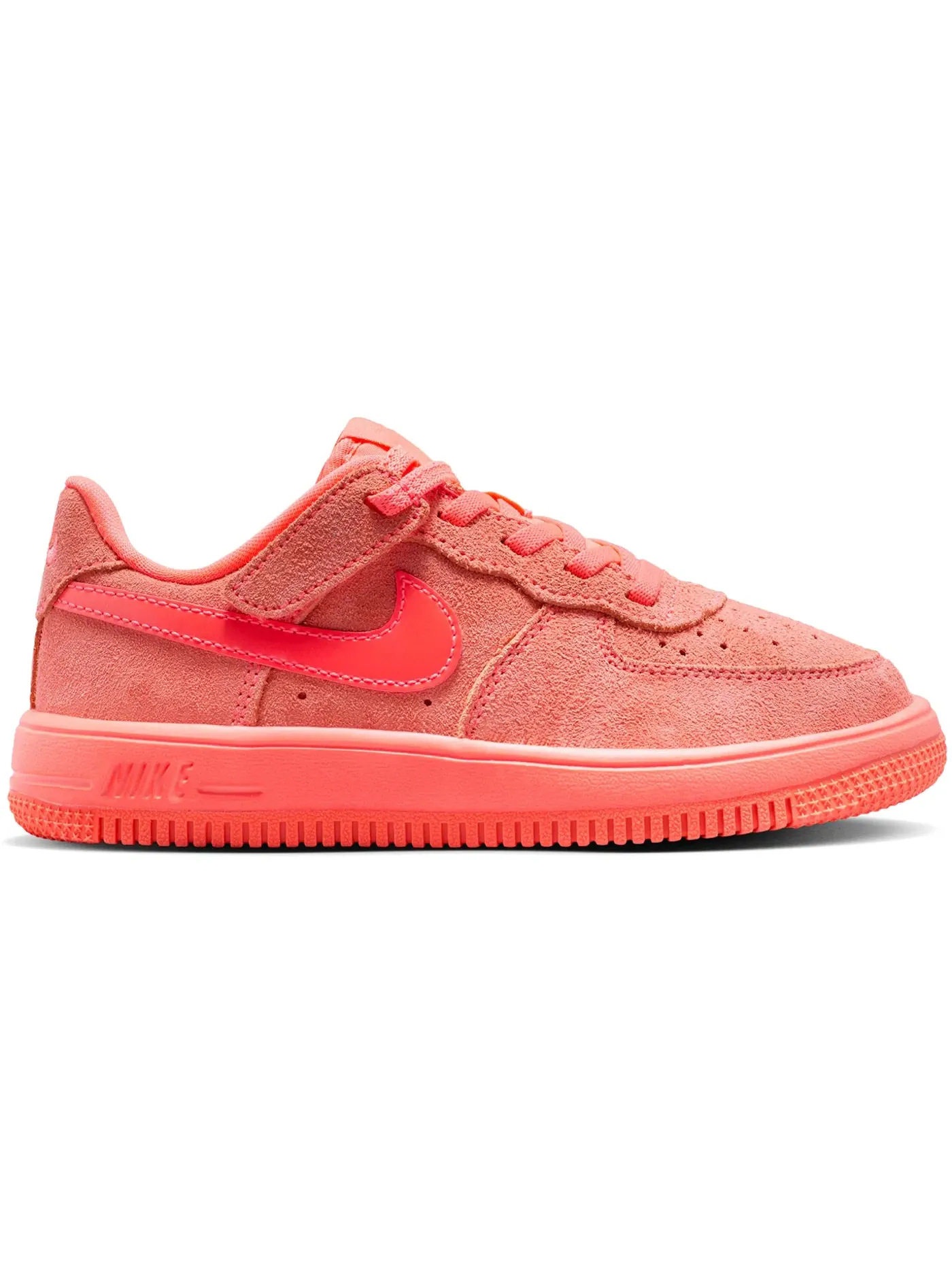 Детские кроссовки Lifestyle с замшевым верхом Nike Force 1 Low EasyOn Suede Nike — изображение 1 из 1, лава