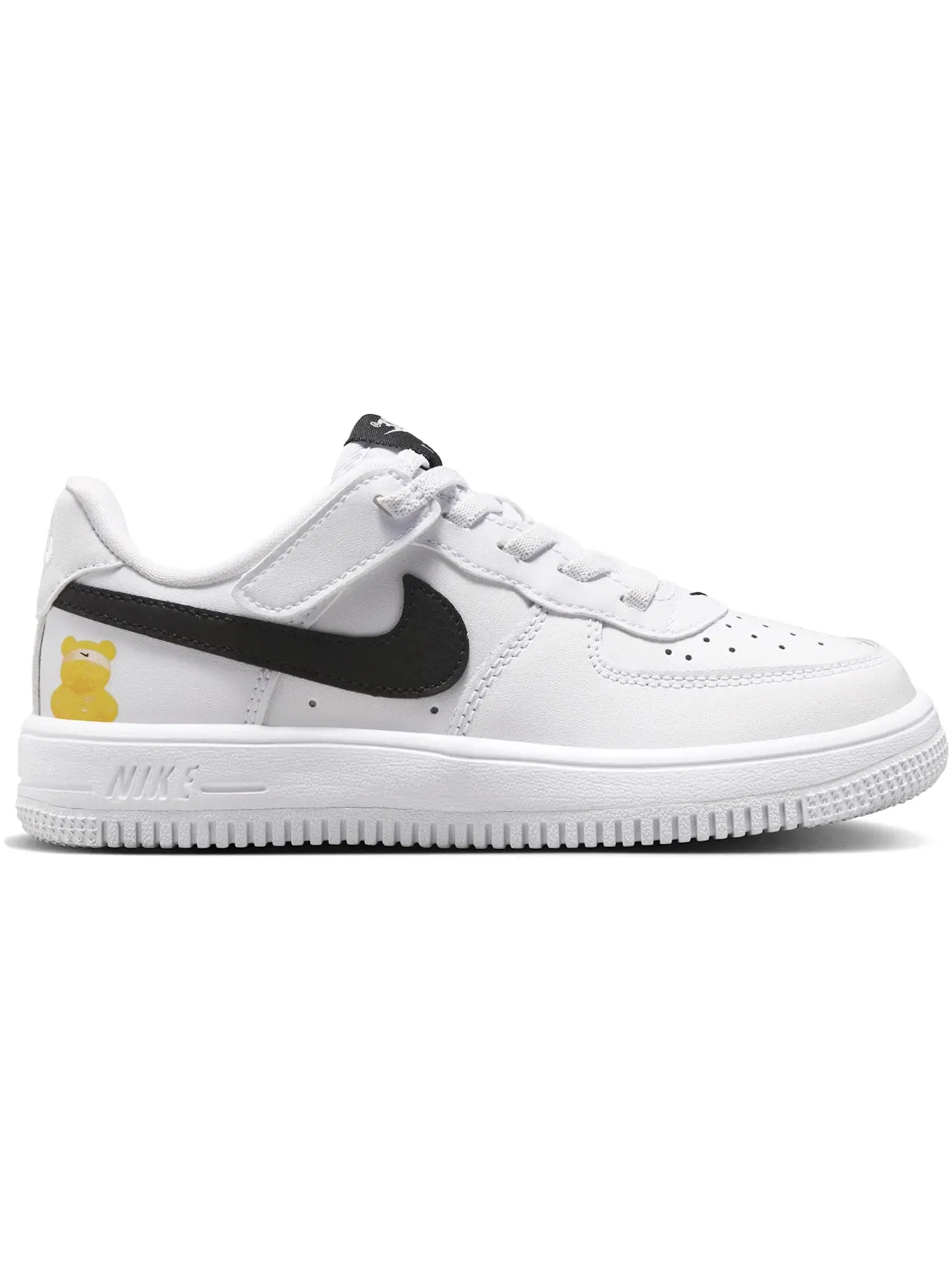 Детские кроссовки Lifestyle Nike Force 1 Low EasyOn — изображение 1 из 1, белый/черный