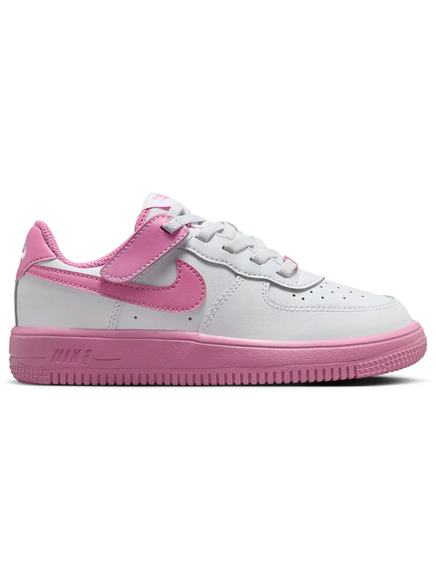Детские кроссовки lifestyle с застежкой Nike Force 1 Low EasyOn — изображение 1 из 1, белый