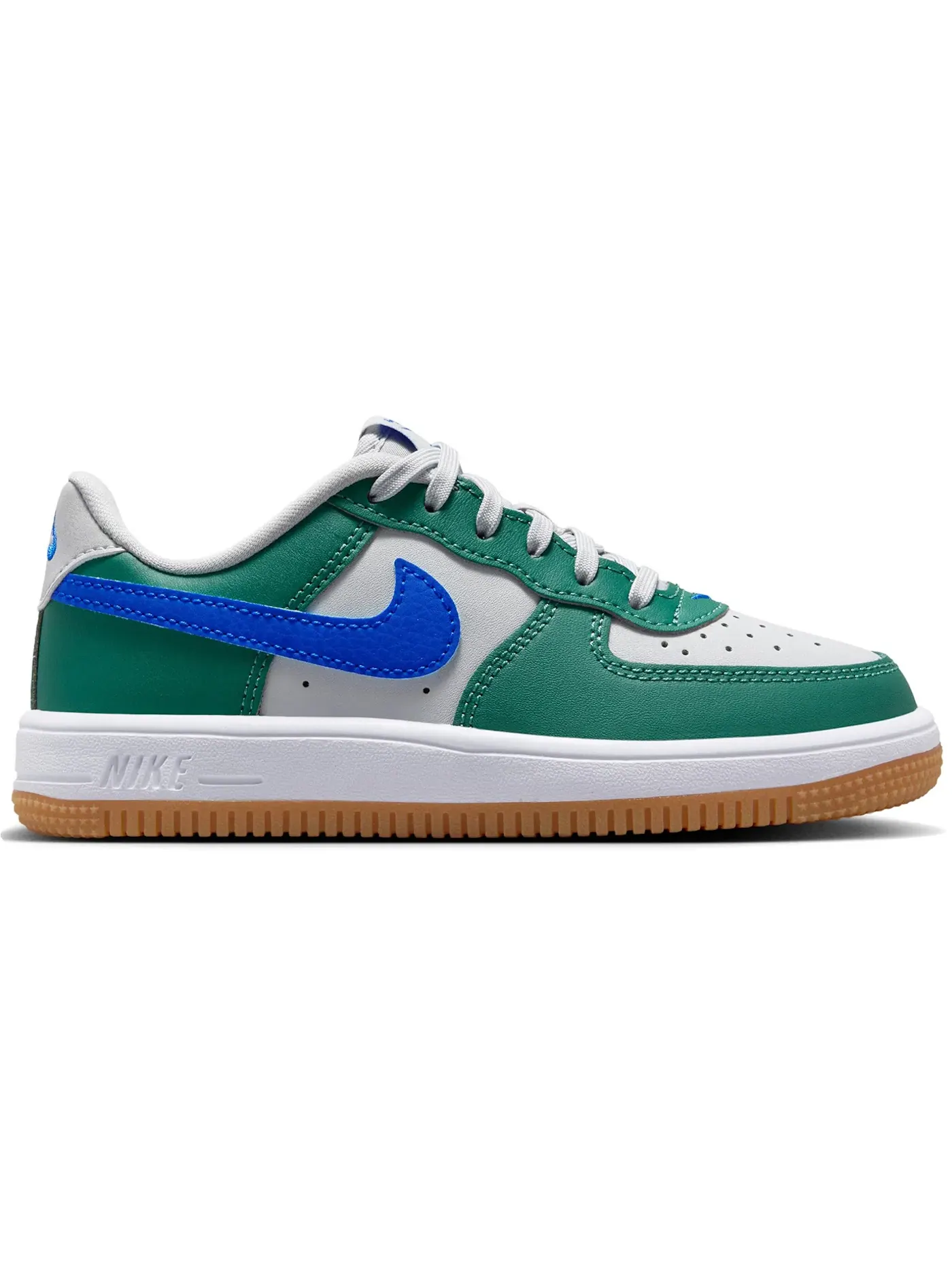 Детские кроссовки Lifestyle Nike Force 1 Low — изображение 1 из 1, серый//белый/синий