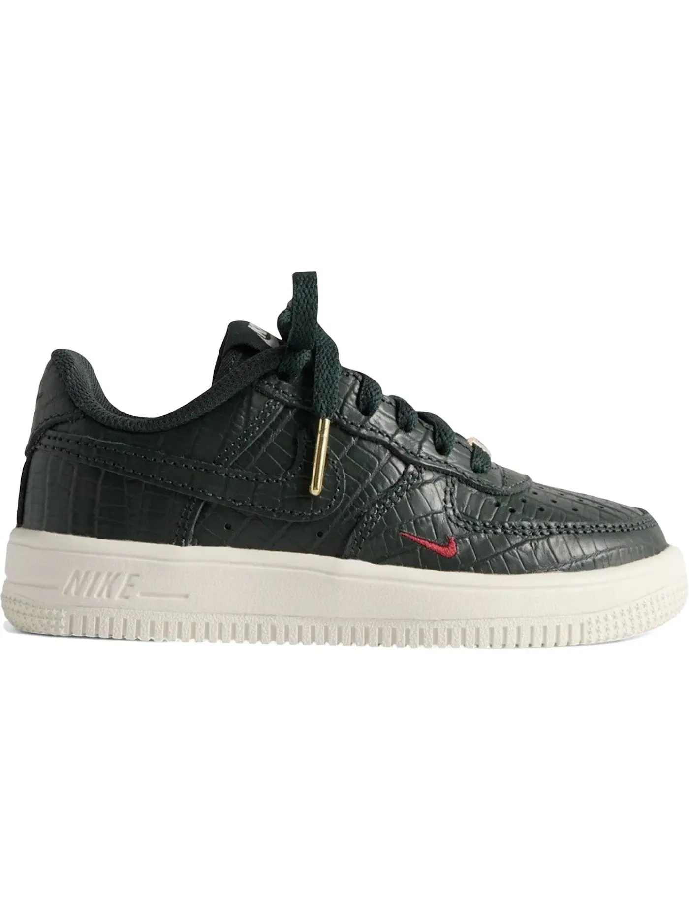 Детские кроссовки Lifestyle Nike Force 1 Low — изображение 1 из 1, черный/черный//красный