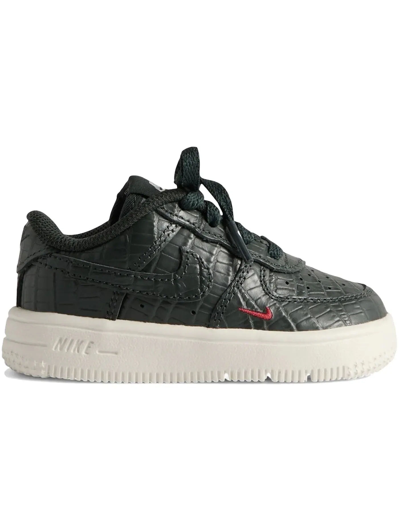 Детские кроссовки Lifestyle Nike Force 1 Low — изображение 1 из 1, черный/черный//красный