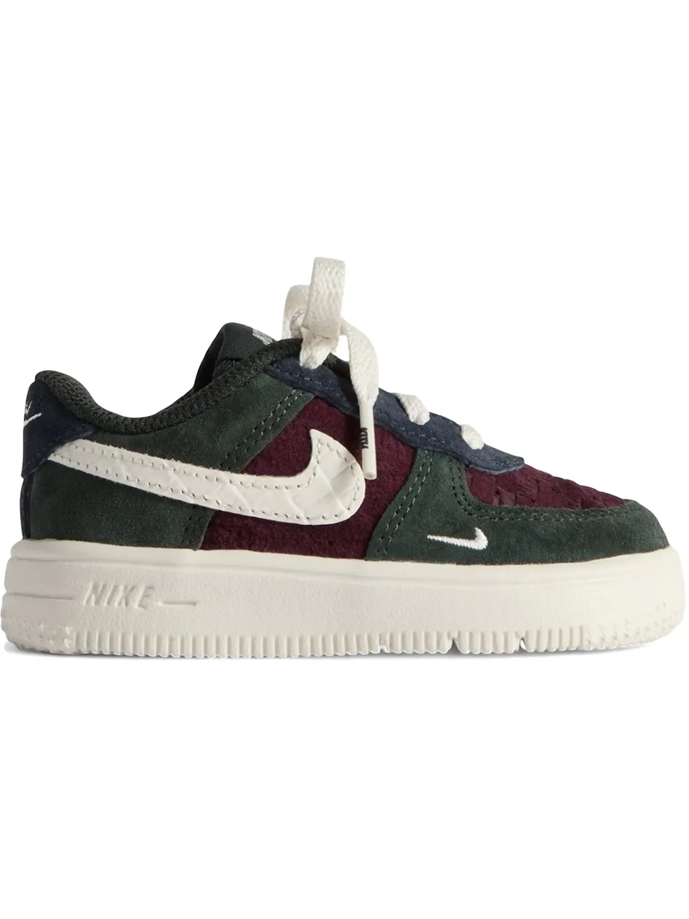 Детские кроссовки Lifestyle Nike Force 1 Low — изображение 1 из 1, черный/темный