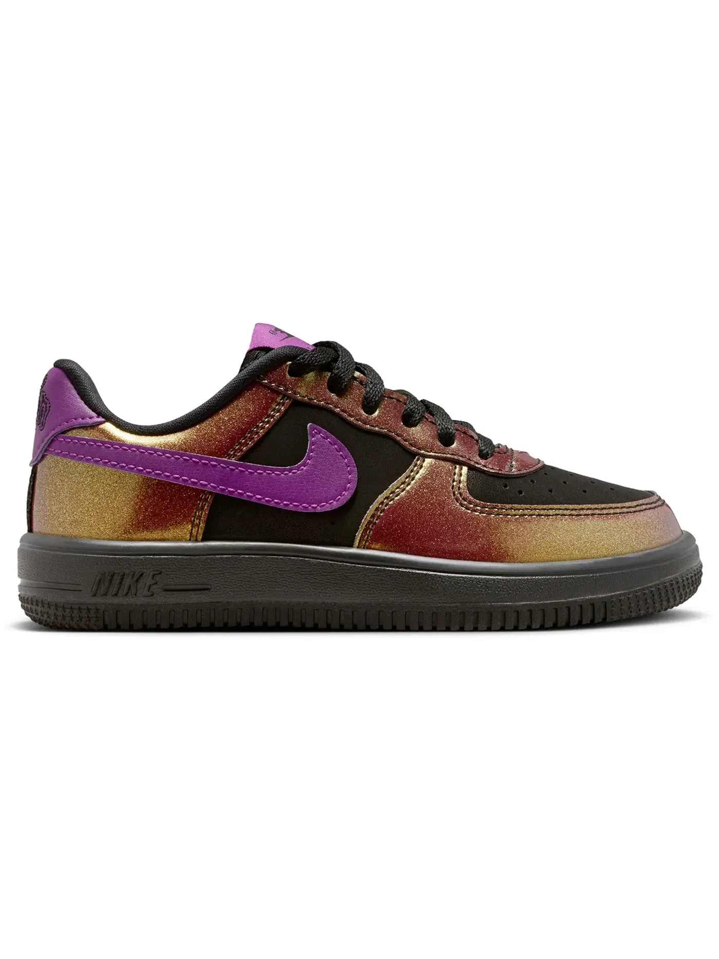 Детские кроссовки Lifestyle Nike Force 1 Low LV8 4 — изображение 1 из 1, черный