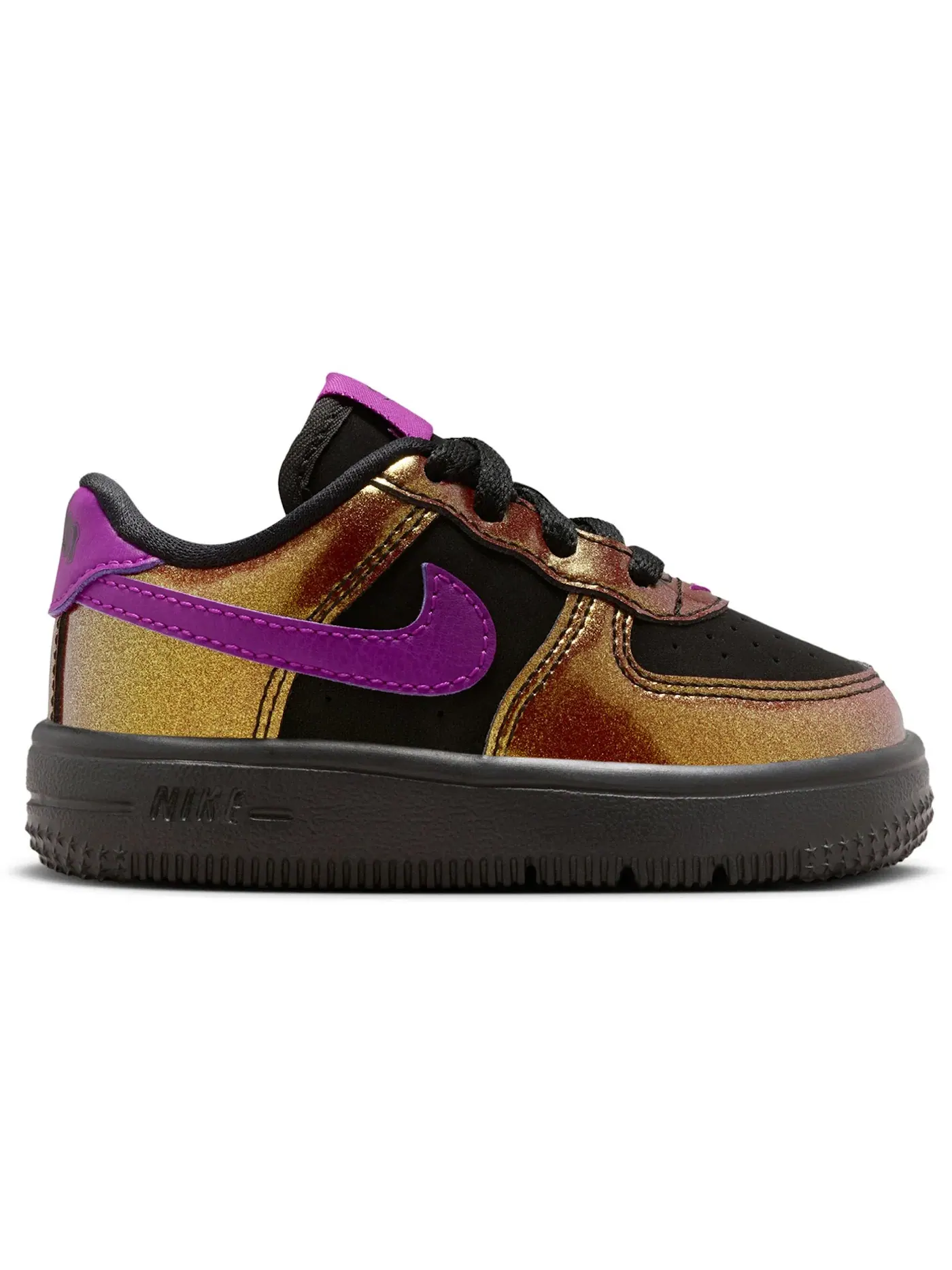 Детские кроссовки Lifestyle Nike Force 1 Low LV8 4 — изображение 1 из 1, черный