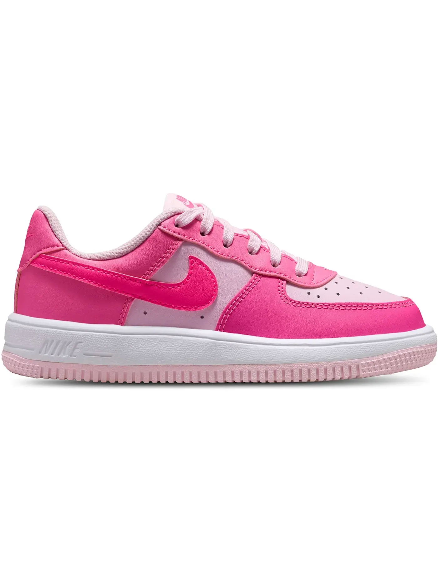Детские кроссовки для мальчиков Nike Force 1 Low — изображение 1 из 1, розовый/белый/розовый