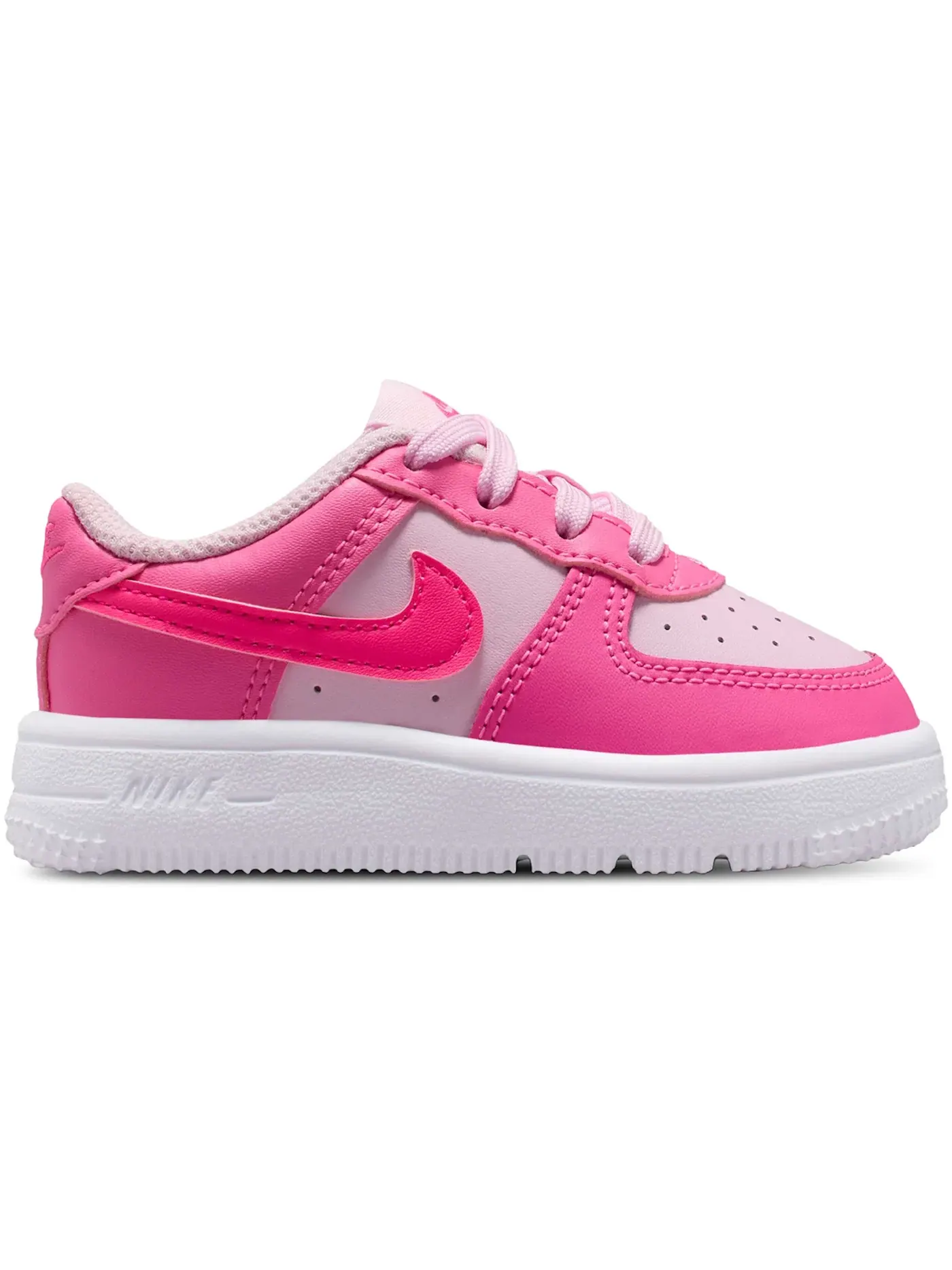 Детские кроссовки Lifestyle Nike Force 1 Low — изображение 1 из 1, розовый белый розовый