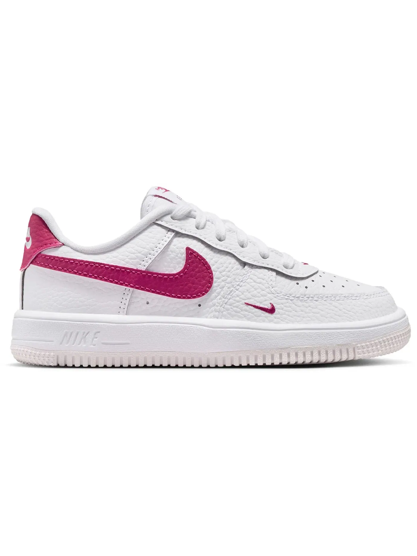 Детские кроссовки с контрастными элементами Nike Force 1 Low — изображение 1 из 1, белый