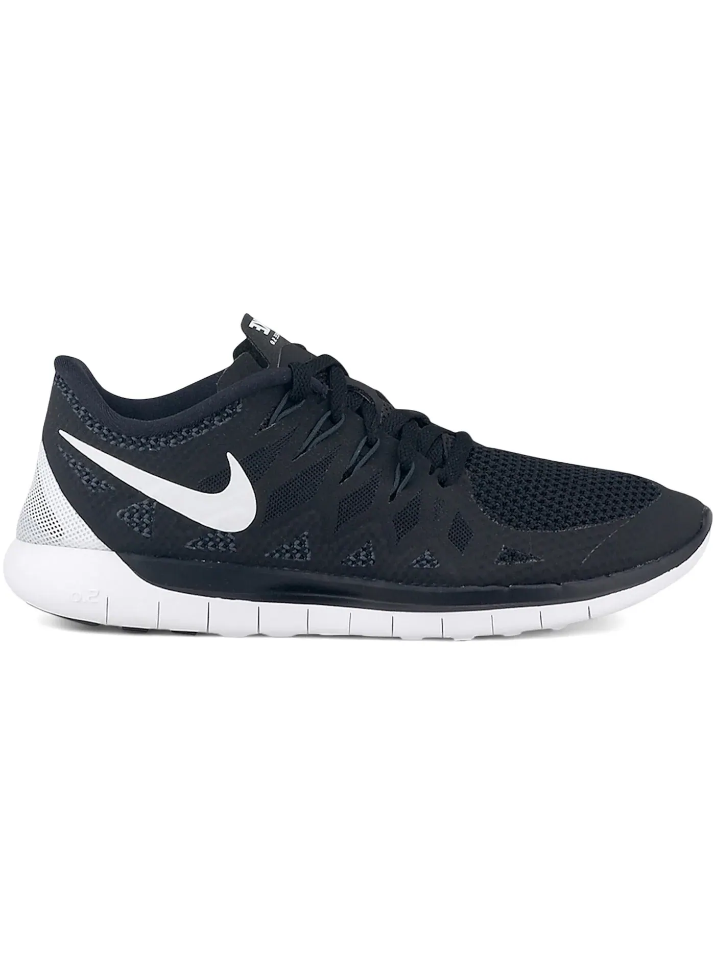 Женские кроссовки Lifestyle Nike Free 5.0 — изображение 1 из 1, черный/белый