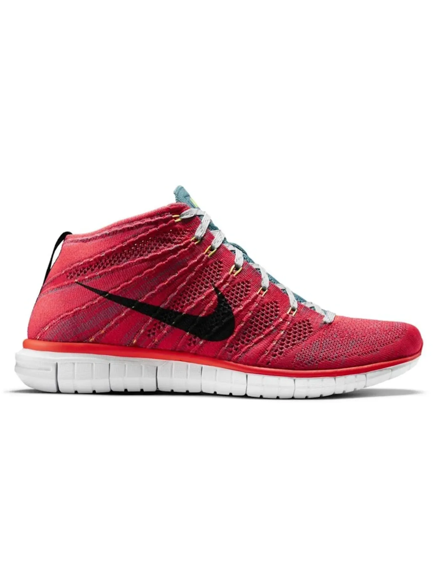 Мужские кроссовки Lifestyle Nike Free Flyknit Chukka — изображение 1 из 1, яркий/светлый серый