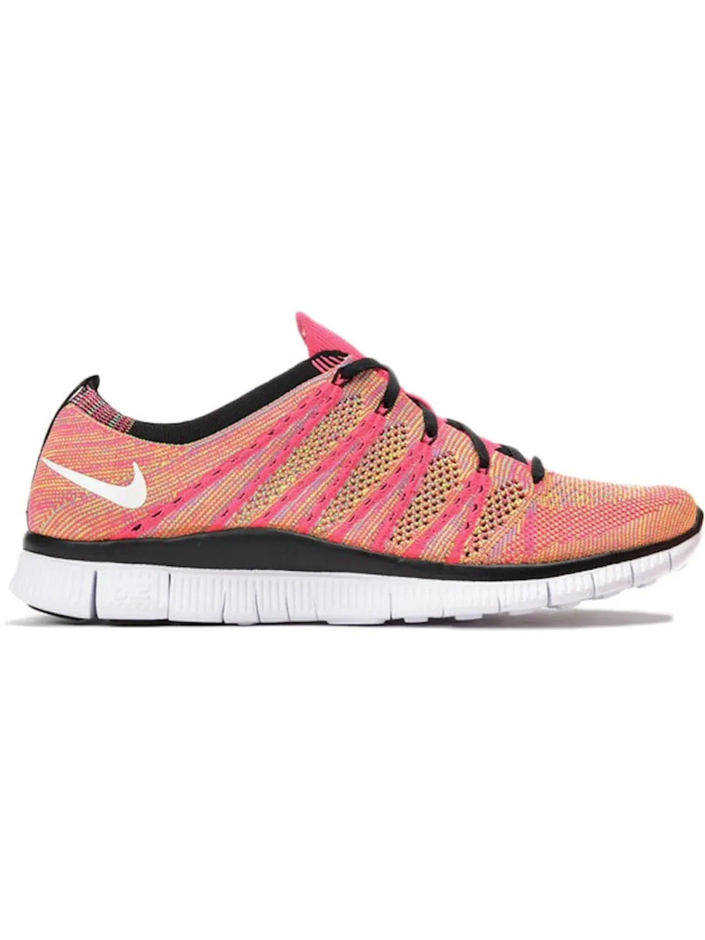 Мужские кроссовки Lifestyle Nike Free Flyknit — изображение 1 из 1, розовый//синий/белый