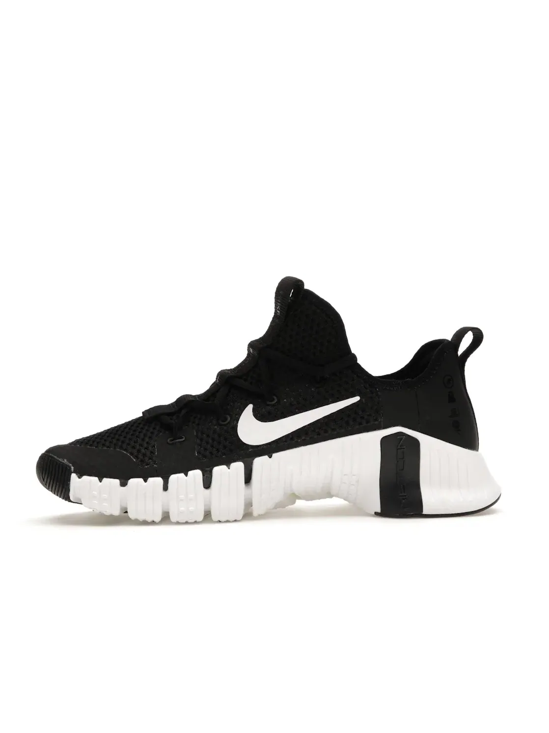 Мужские кроссовки для тренировок с сетчатым верхом Nike Free Metcon 3 Nike — изображение 3 из 4, черный/белый