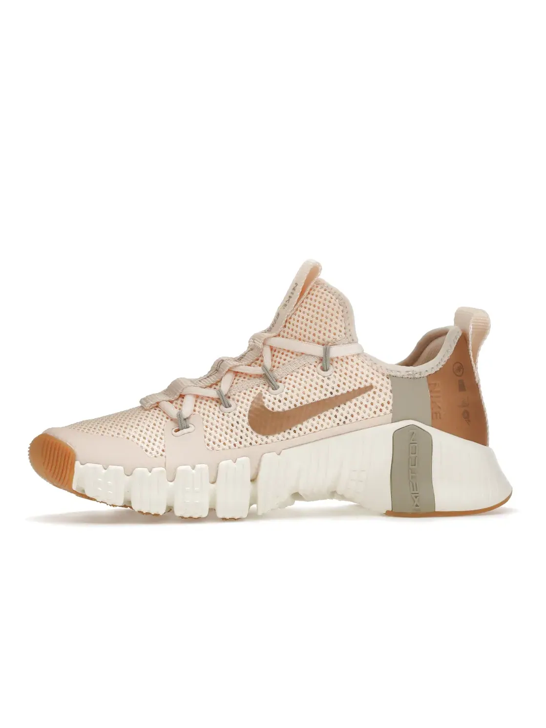 Женские кроссовки для тренировок Nike Free Metcon 3 — изображение 3 из 4, металлик красный