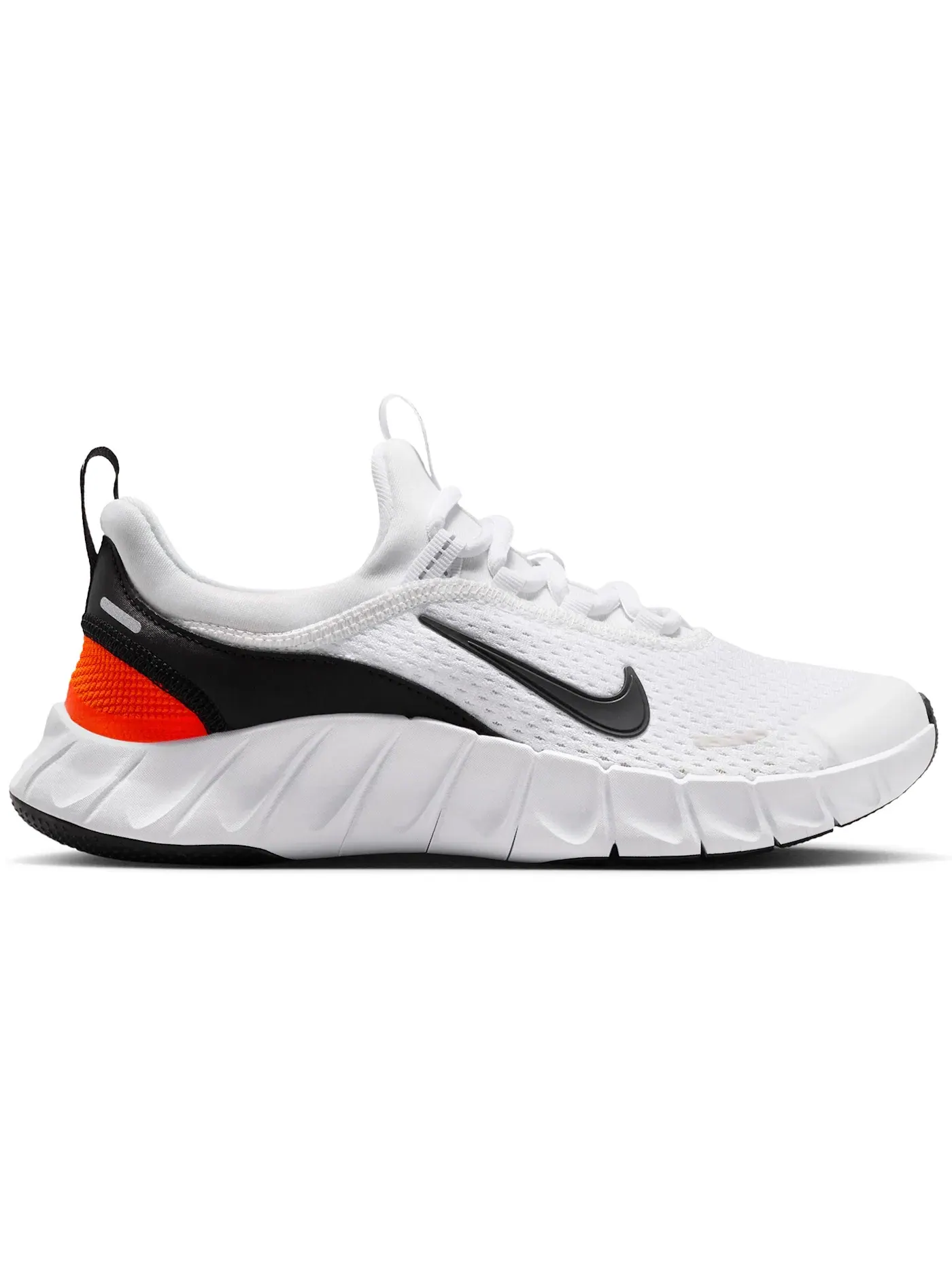 Детские кроссовки Lifestyle Nike Free Ride — изображение 1 из 1, белый/оранжевый/черный