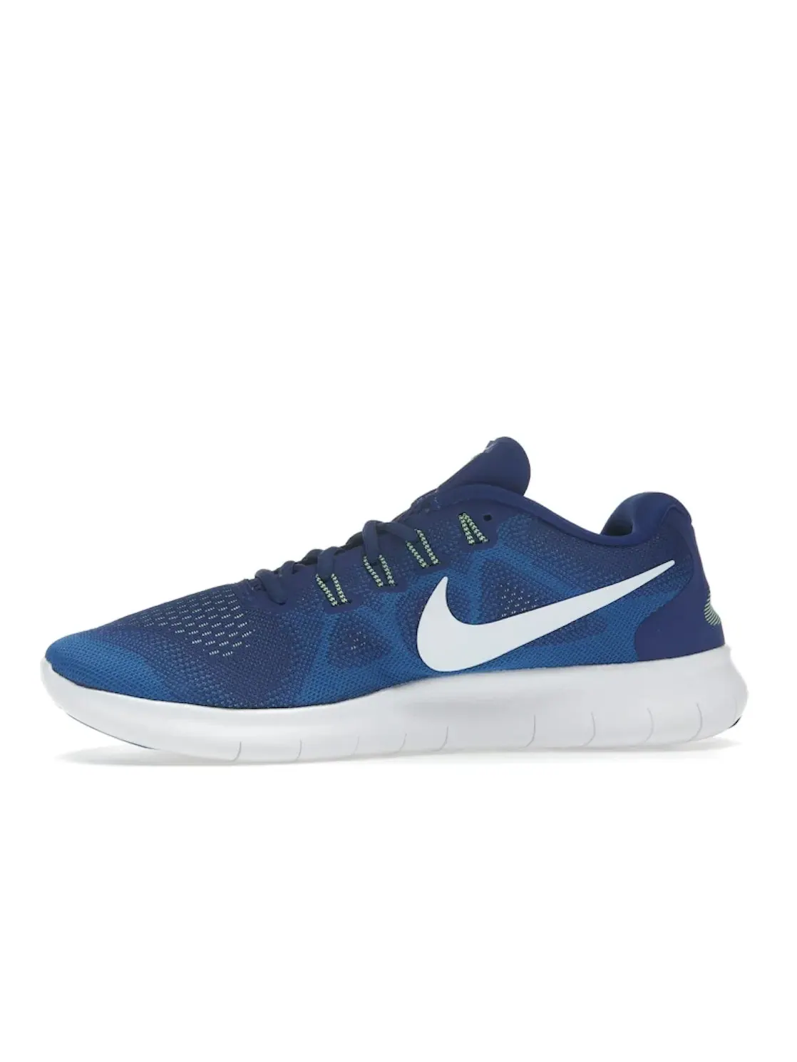 Мужские кроссовки Lifestyle Nike Free Rn 2017 Nike — изображение 3 из 4, глубокий синий белый