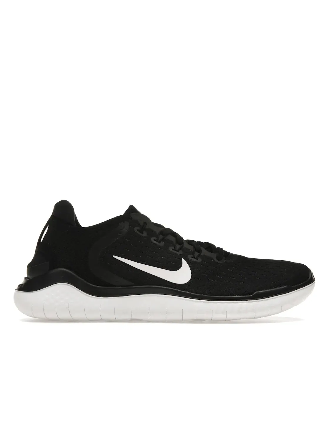Женские кроссовки для бега Nike Free RN 2018 — изображение 1 из 4, черный/белый