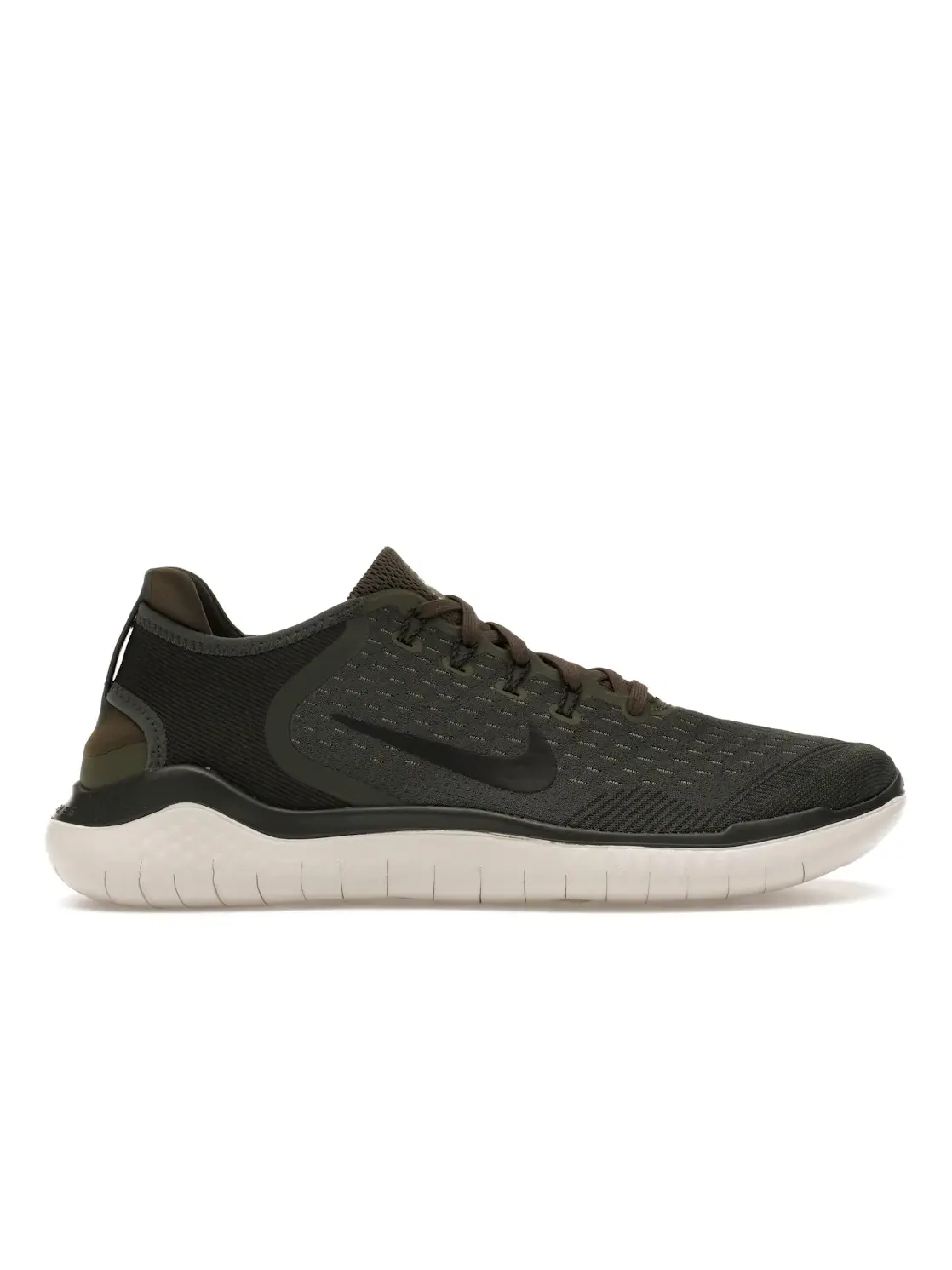 Мужские кроссовки Lifestyle Nike Free RN 2018 — изображение 1 из 4, хаки/черный