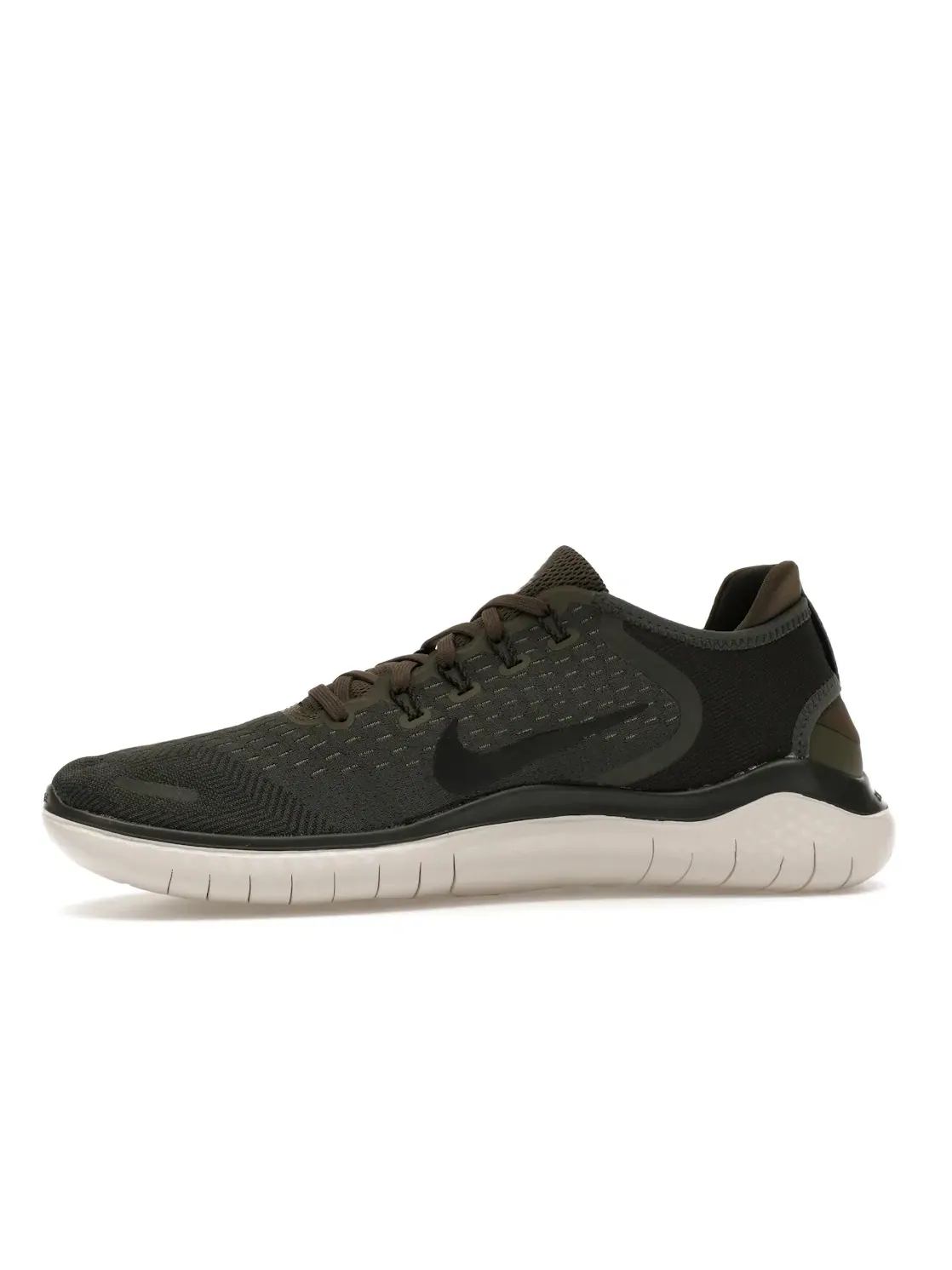 Мужские кроссовки Lifestyle Nike Free RN 2018 — изображение 3 из 4, хаки/черный