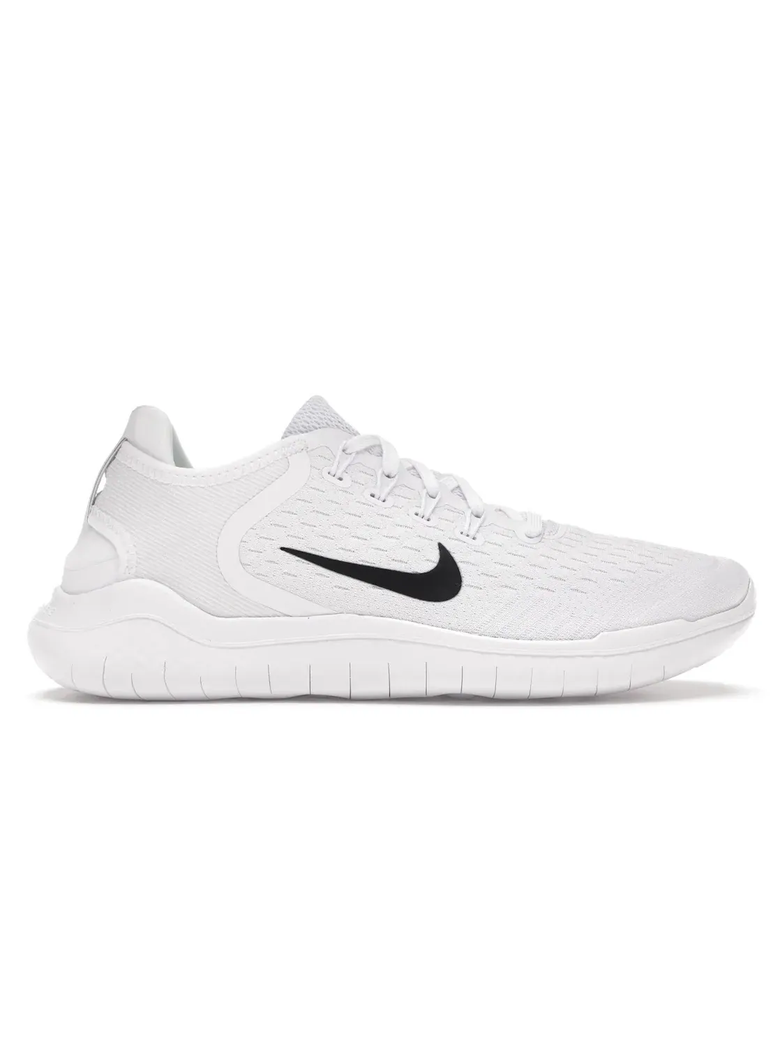 Мужские кроссовки для повседневной носки Nike Free RN 2018 Nike — изображение 1 из 4, белый/черный