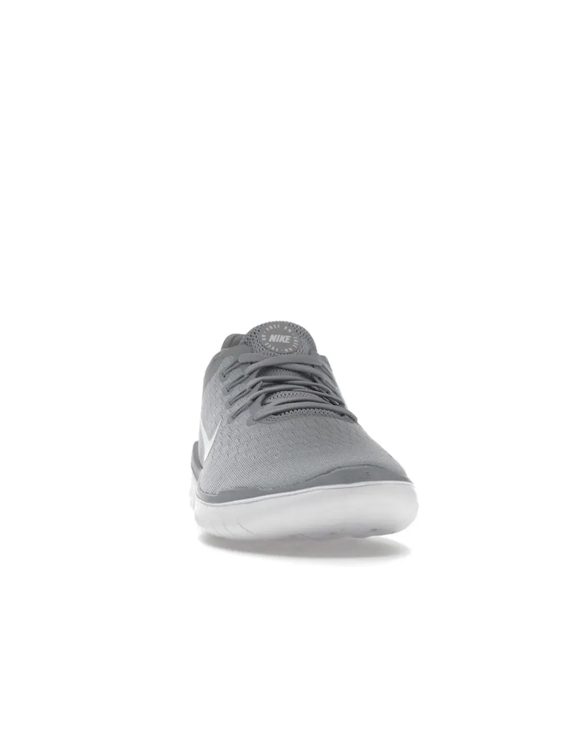 Мужские кроссовки с легким верхом Nike Free RN 2018 Nike — изображение 2 из 4, серый/белый белый