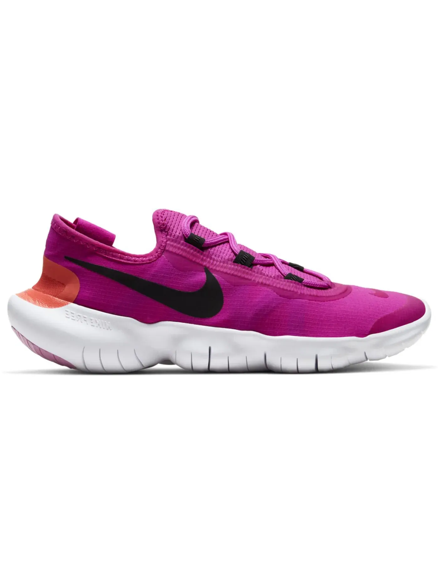 Женские кроссовки Lifestyle с сетчатым верхом Nike Free RN 5 2020 — изображение 1 из 1, розовый//черный