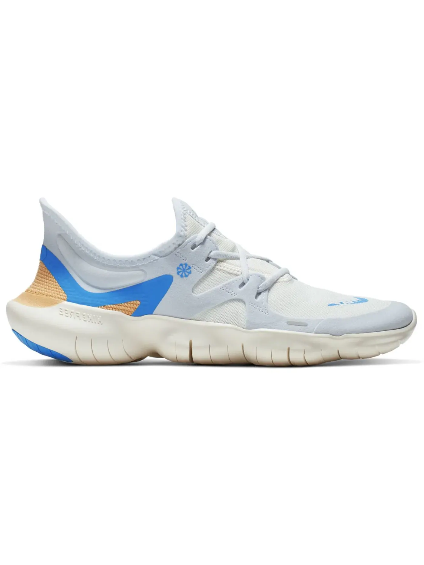 Женские кроссовки Lifestyle Nike Free RN 5 — изображение 1 из 1, серый/синий