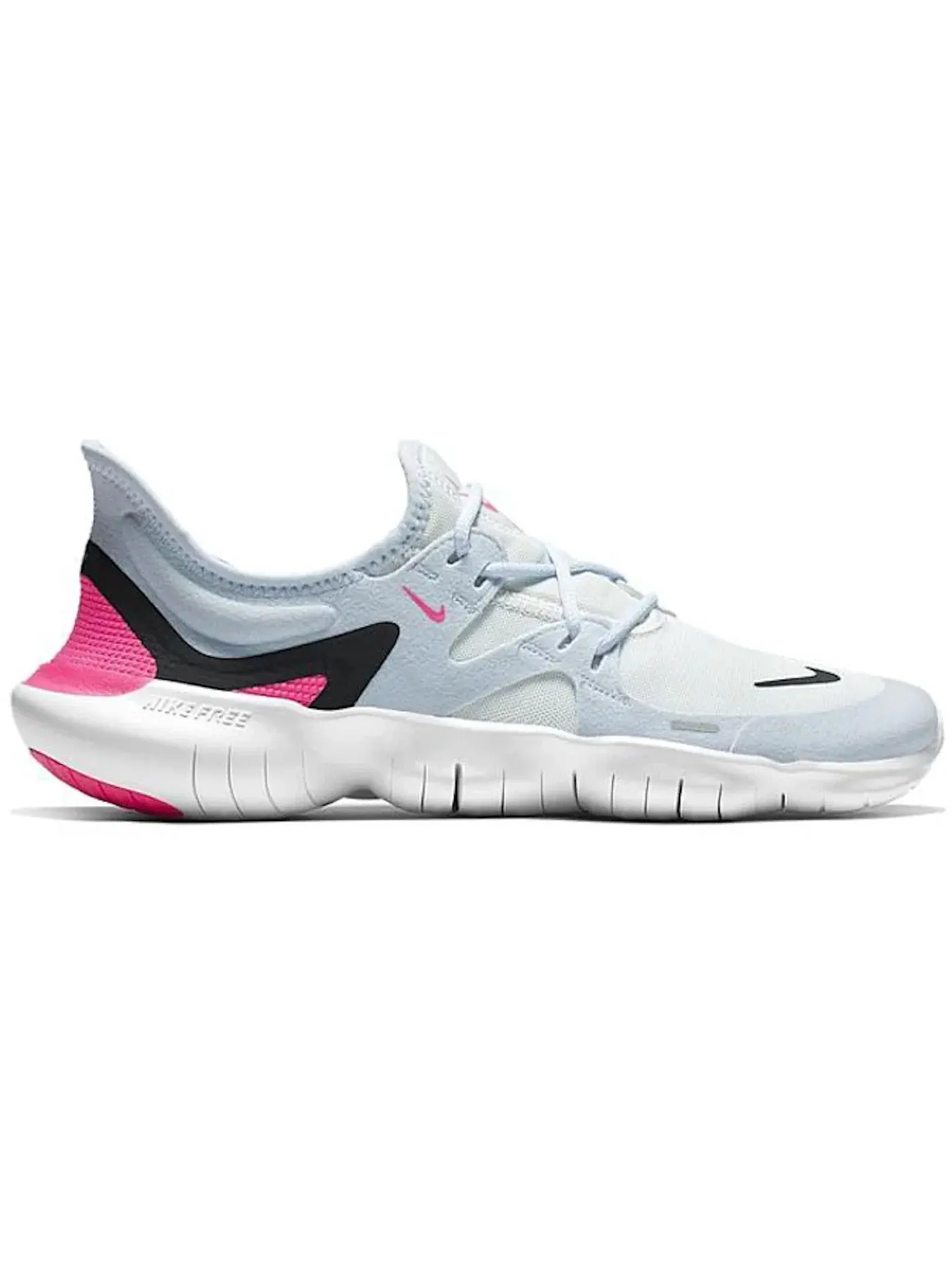 Женские кроссовки с сетчатым верхом Nike Free RN 5.0 — изображение 1 из 1, белый/черный-синий