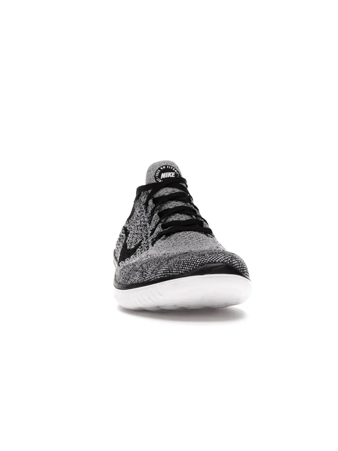 Мужские кроссовки для бега Nike Free RN Flyknit 2018 — изображение 2 из 4, белый/черный