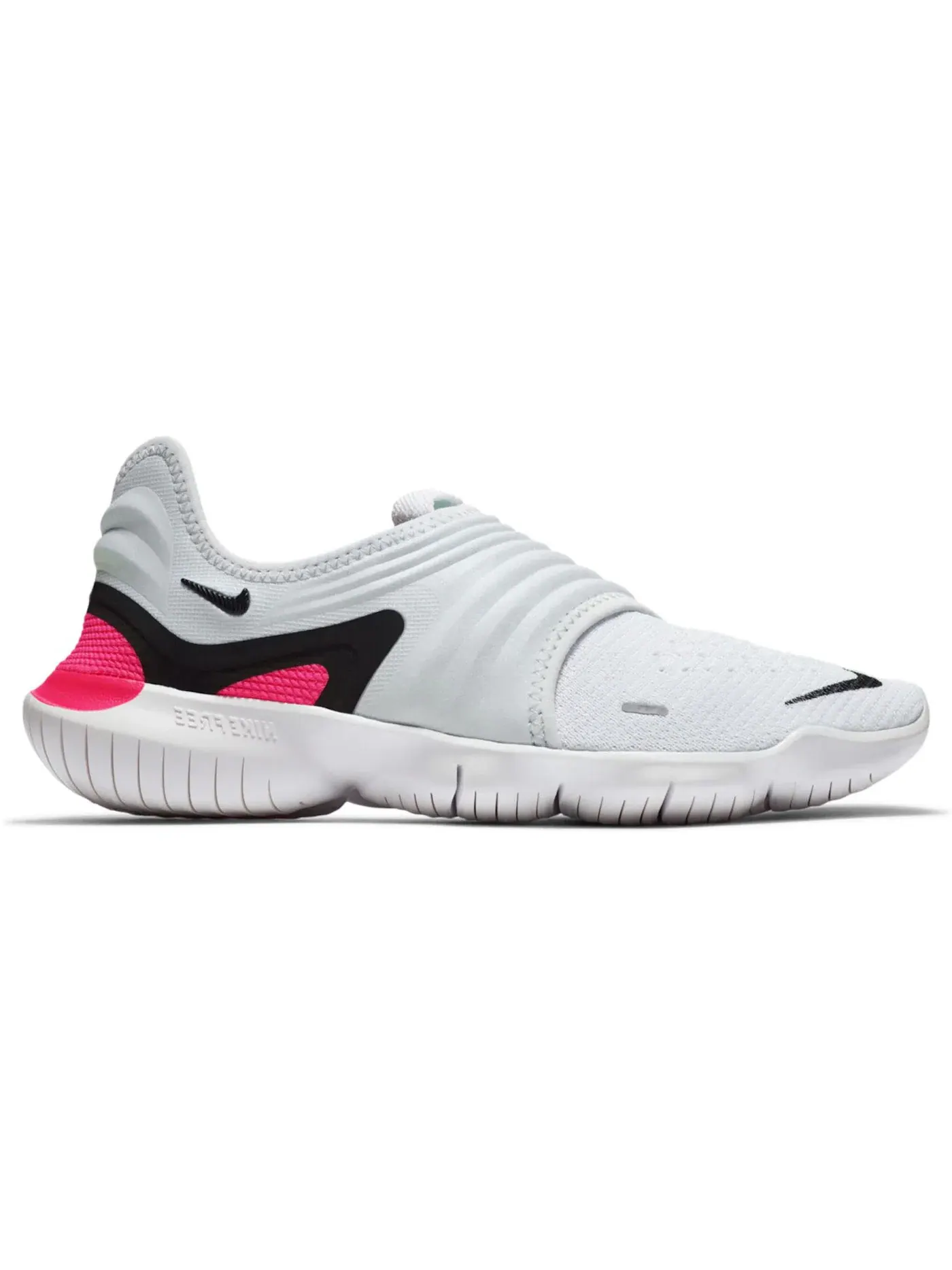 Женские кроссовки с длинным шнурованием Nike Free RN Flyknit 3.0 — изображение 1 из 1, синий/черный-белый