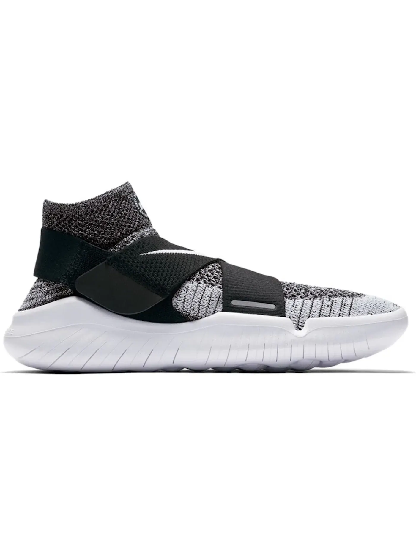 Мужские кроссовки для бега Nike Free RN Motion Flyknit 2018 — изображение 1 из 1, черный/белый