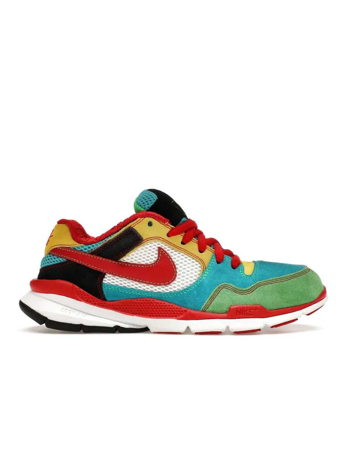 Мужские кроссовки с контрастным дизайном Nike Free Rod Plus Nike, Aquamarine/Fireball — изображение 1 из 4