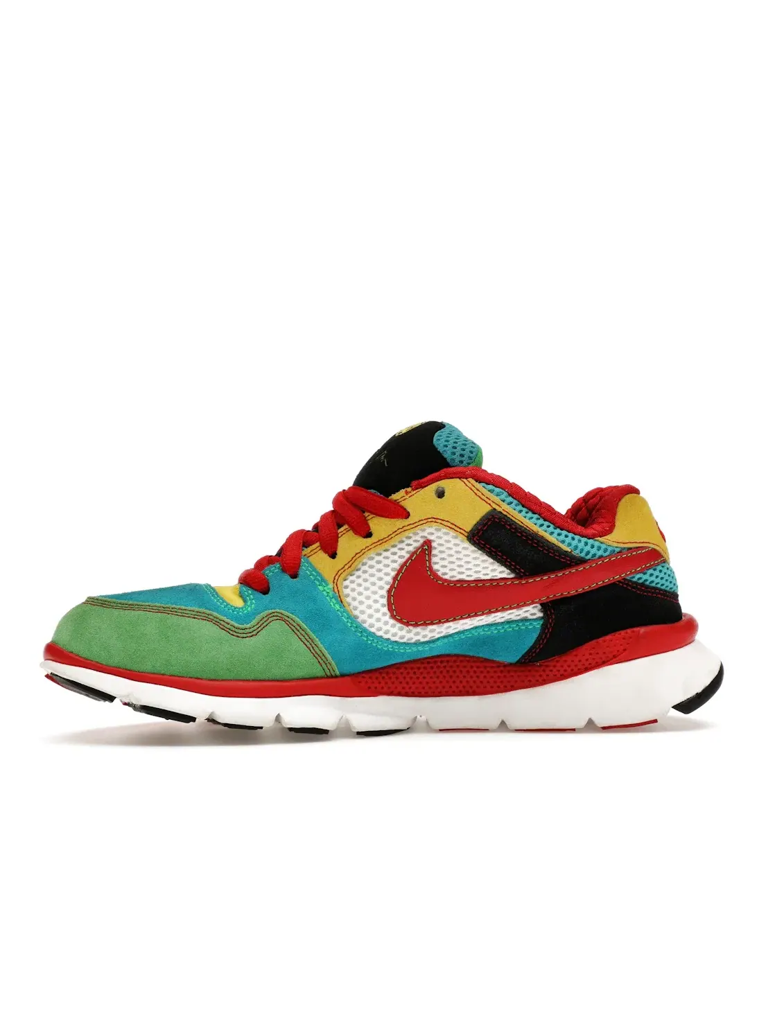 Мужские кроссовки с контрастным дизайном Nike Free Rod Plus Nike, Aquamarine/Fireball — изображение 3 из 4