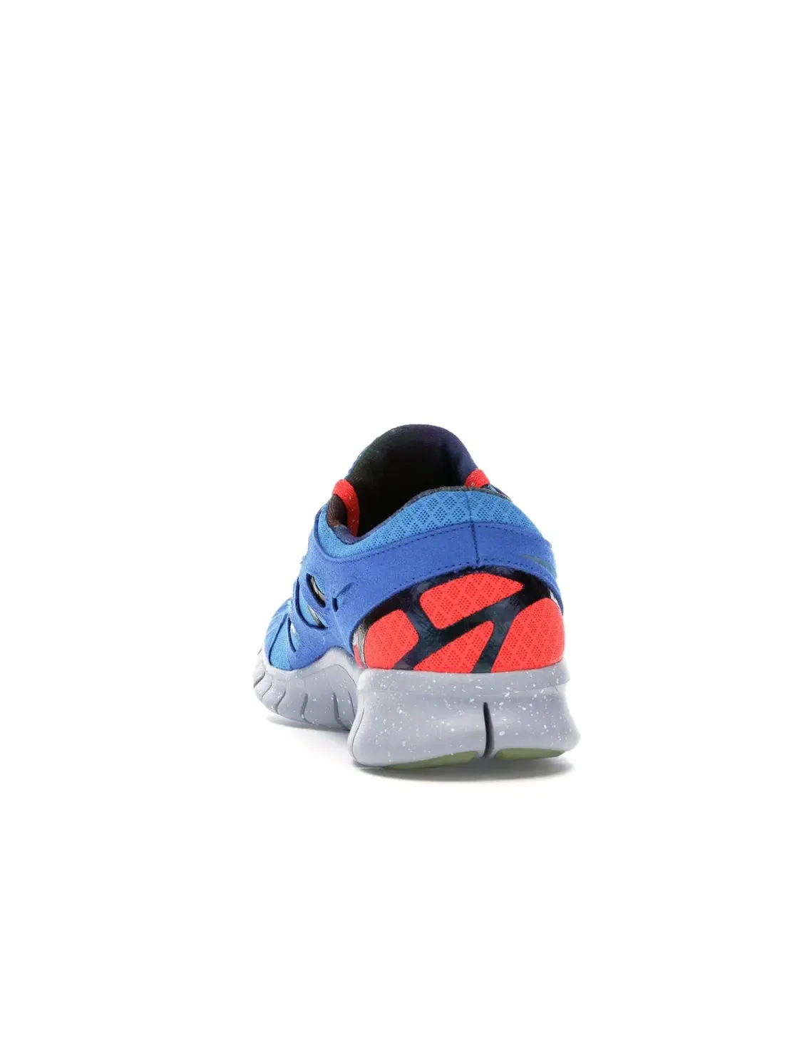 Мужские кроссовки с принтом Nike Free Run 2.0 Nike — изображение 4 из 4, серебристый--яркий