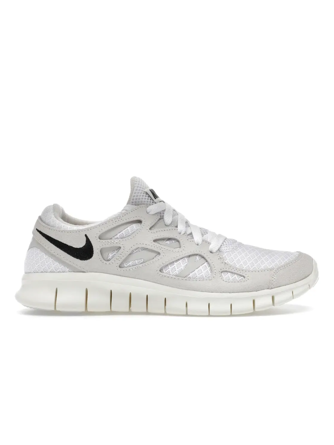 Женские кроссовки для повседневной носки Nike Free Run 2 Nike — изображение 1 из 4, белый/черный/светлый