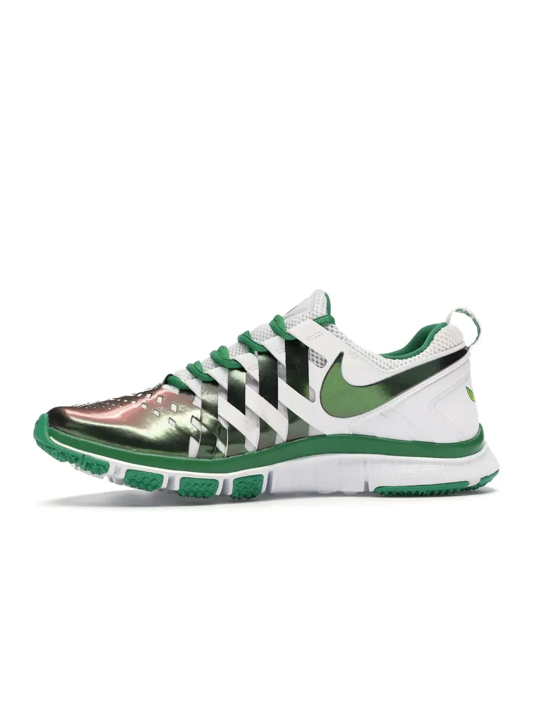 Мужские кроссовки для повседневной носки Nike Free Trainer 5.0 Nike — изображение 3 из 4, зеленый/белый