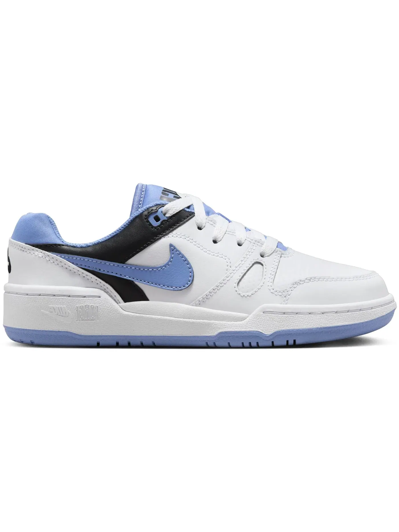 Детские кроссовки для мальчиков низкие Nike Full Force Low Nike — изображение 1 из 1, белый/черный/оранжевый