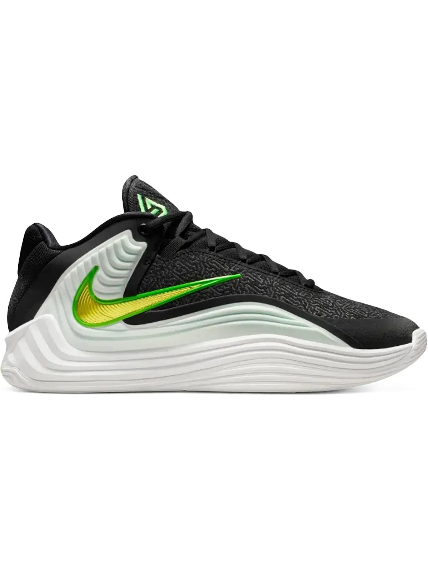 Мужские кроссовки с принтом Nike Giannis Freak 7 — изображение 1 из 1, черный/зеленый//зеленый