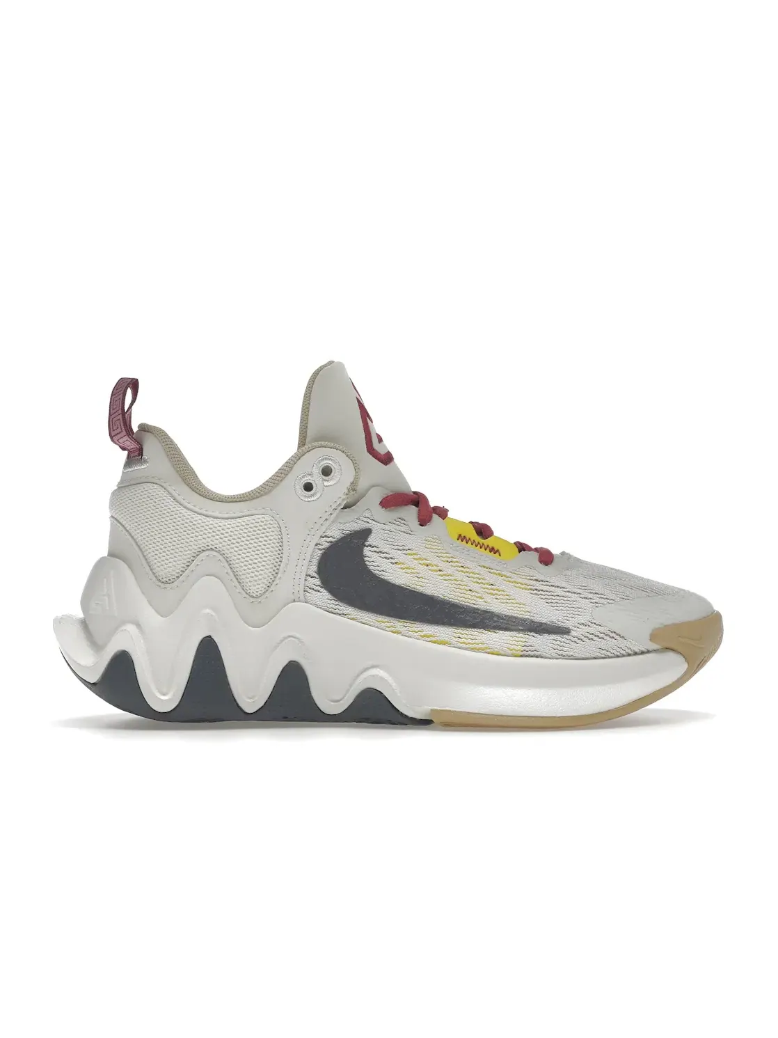 Мужские кроссовки с поддержкой Nike Giannis Immortality 2 Nike — изображение 1 из 4, желтый/серый