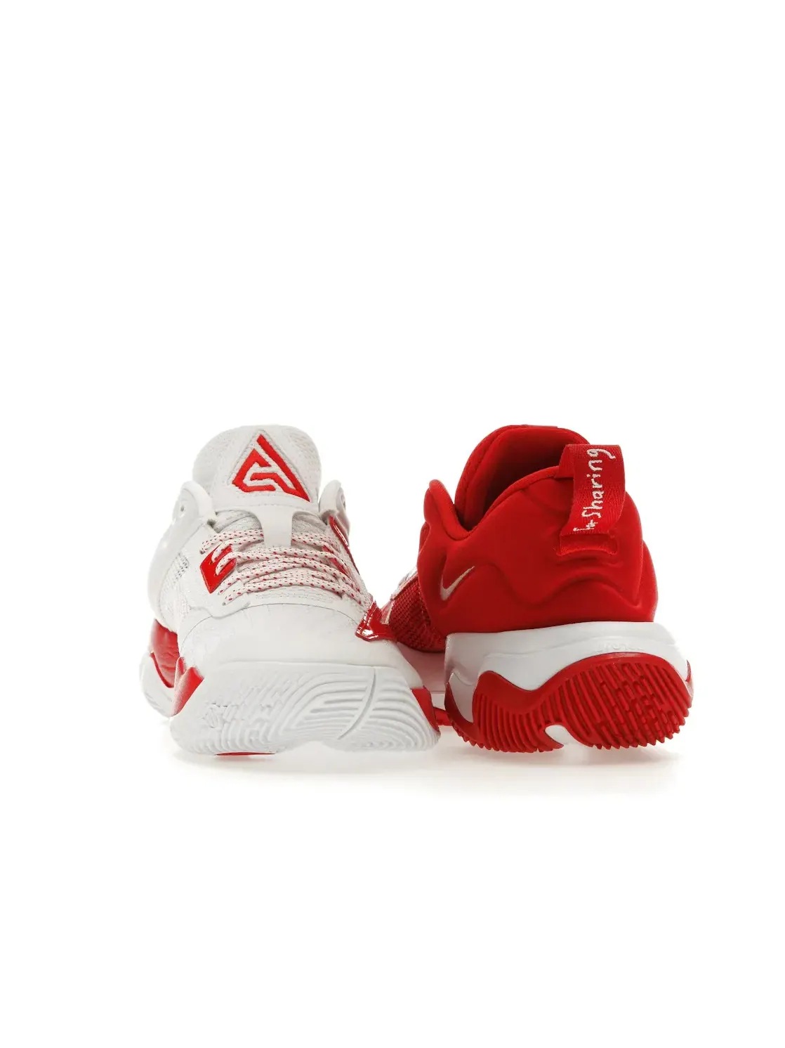 Мужские кроссовки для баскетбола Nike Giannis Immortality 3 — изображение 4 из 4, красный/белый