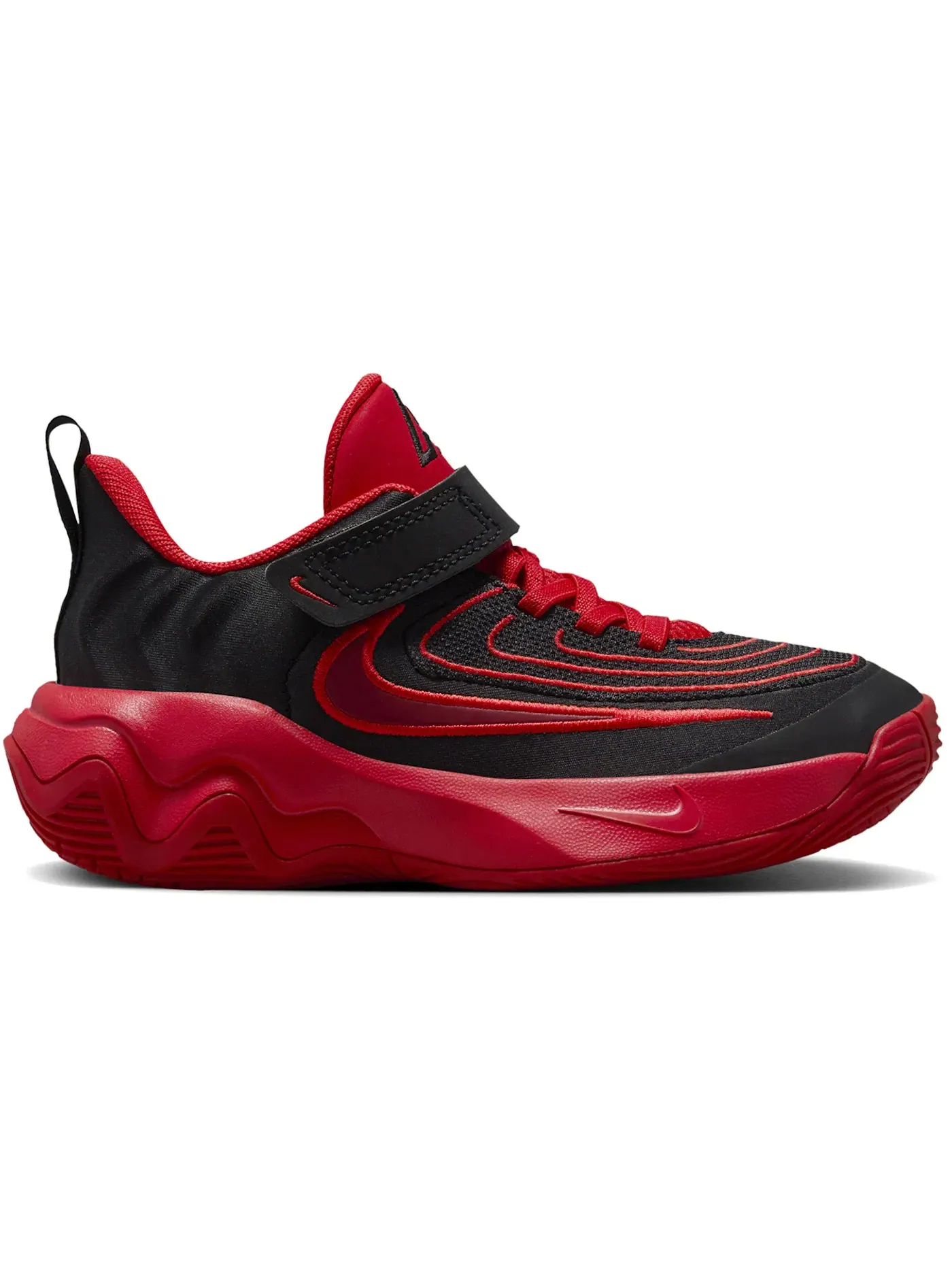 Детские кроссовки для баскетбола Nike Giannis Immortality 4 — изображение 1 из 1, черный/красный/красный